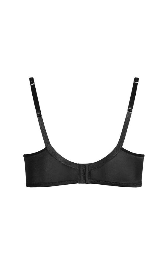 Basic Balconette Bra - black spot, , alternate image number null