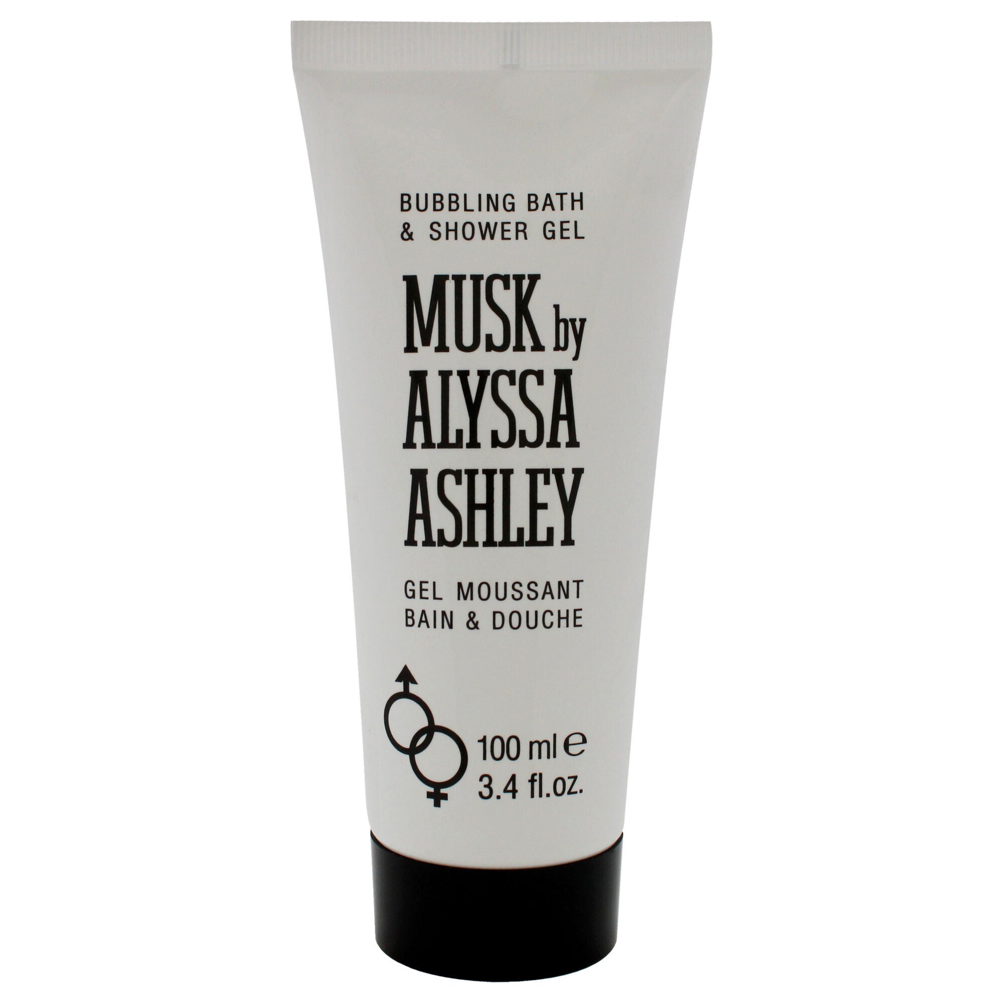 Musk Bubbling Bath and Shower Gel by Alyssa Ashley for Unisex - 3.4 oz Shower Gel, See Description, hi-res image number 0