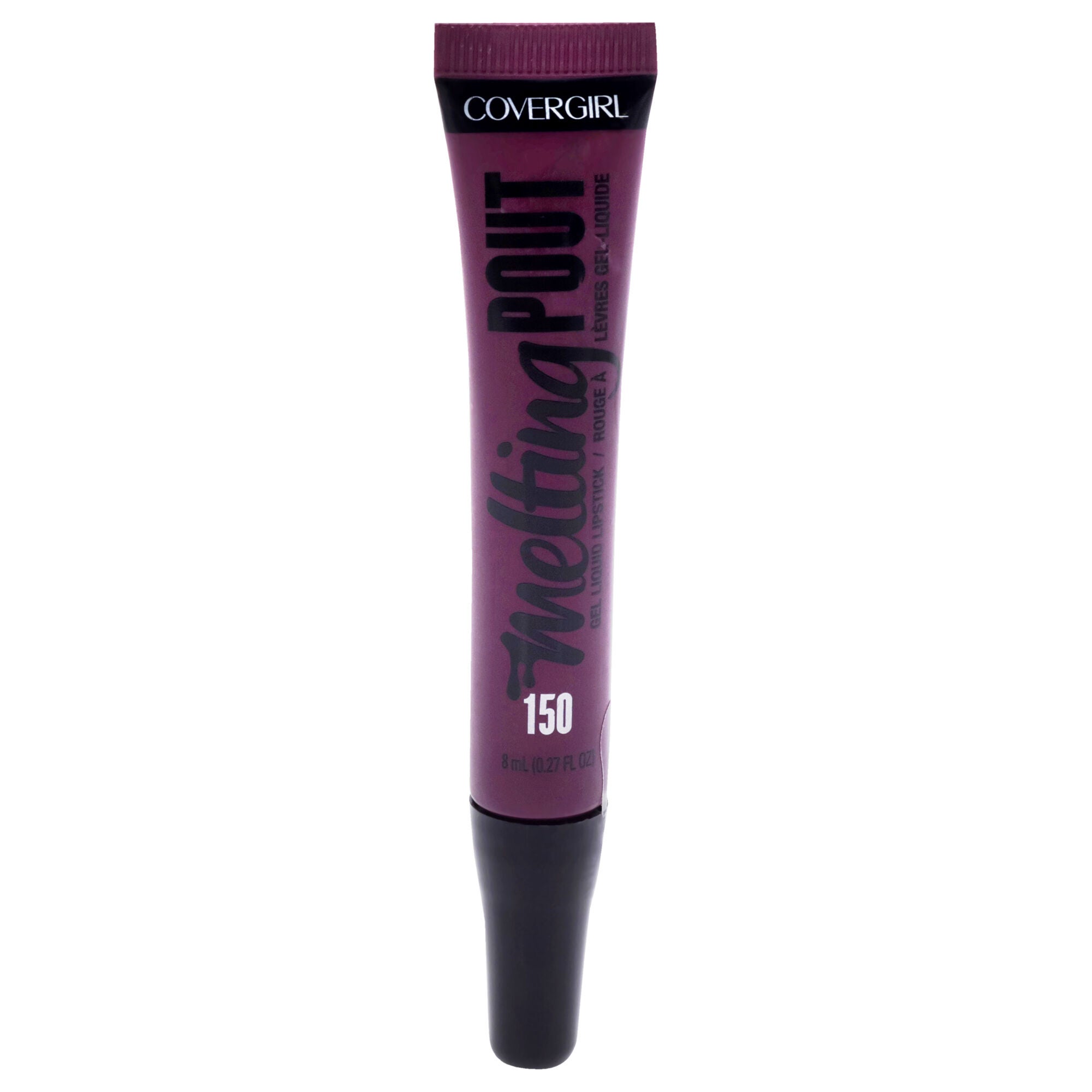 Melting Pout Gel Liquid Lipstick - 150 Raspberry Gelly by CoverGirl for Women - 0.27 oz Lipstick, See Description, hi-res image number 0