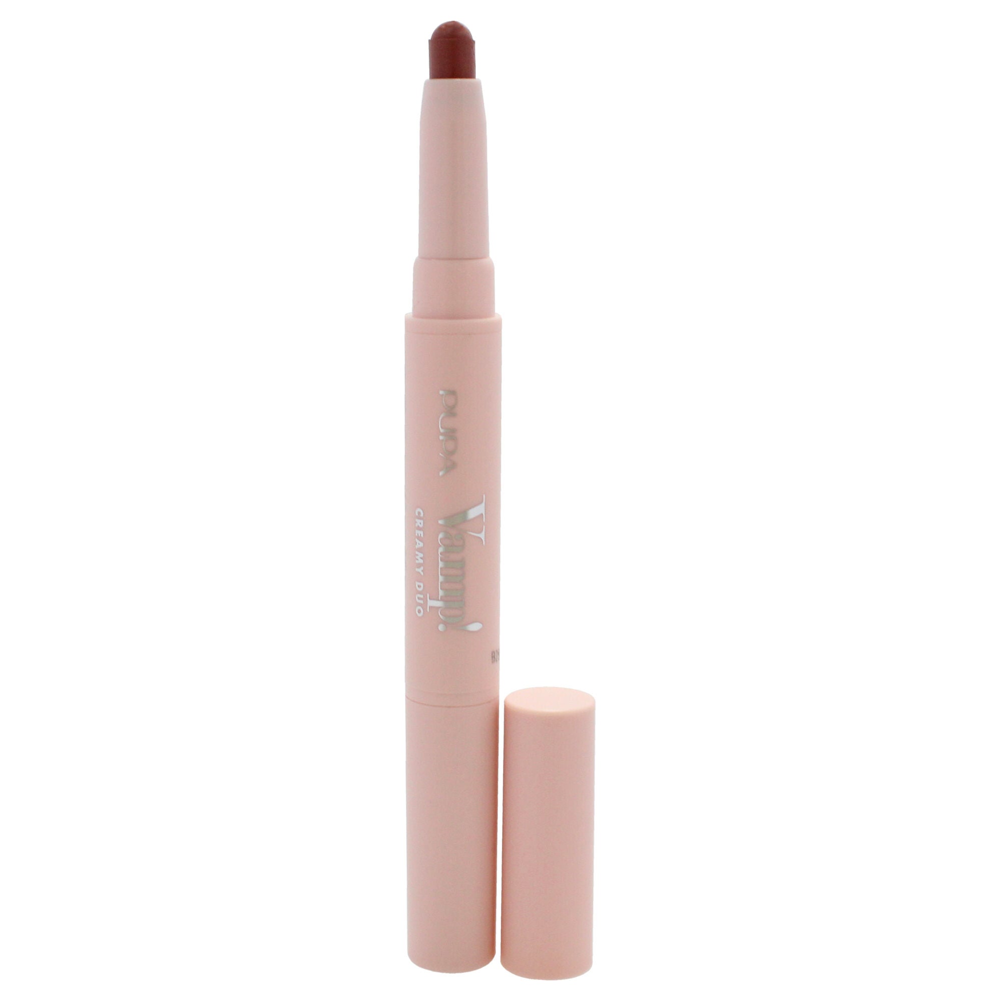 Vamp! Creamy Duo Contouring Lip Pencil and Shiny Lipstick - 005 Deep Nude by Pupa Milano for Women - 0.035 oz Makeup, See Description, alternate image number 4