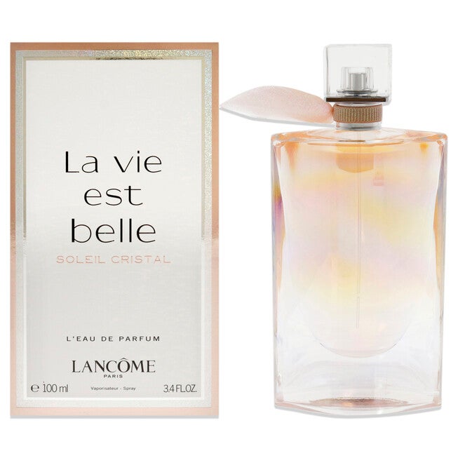 La Vie Est Belle Soleil Cristal by Lancome for Women - 3.4 oz LEau de Parfum Spray, NA, hi-res image number null