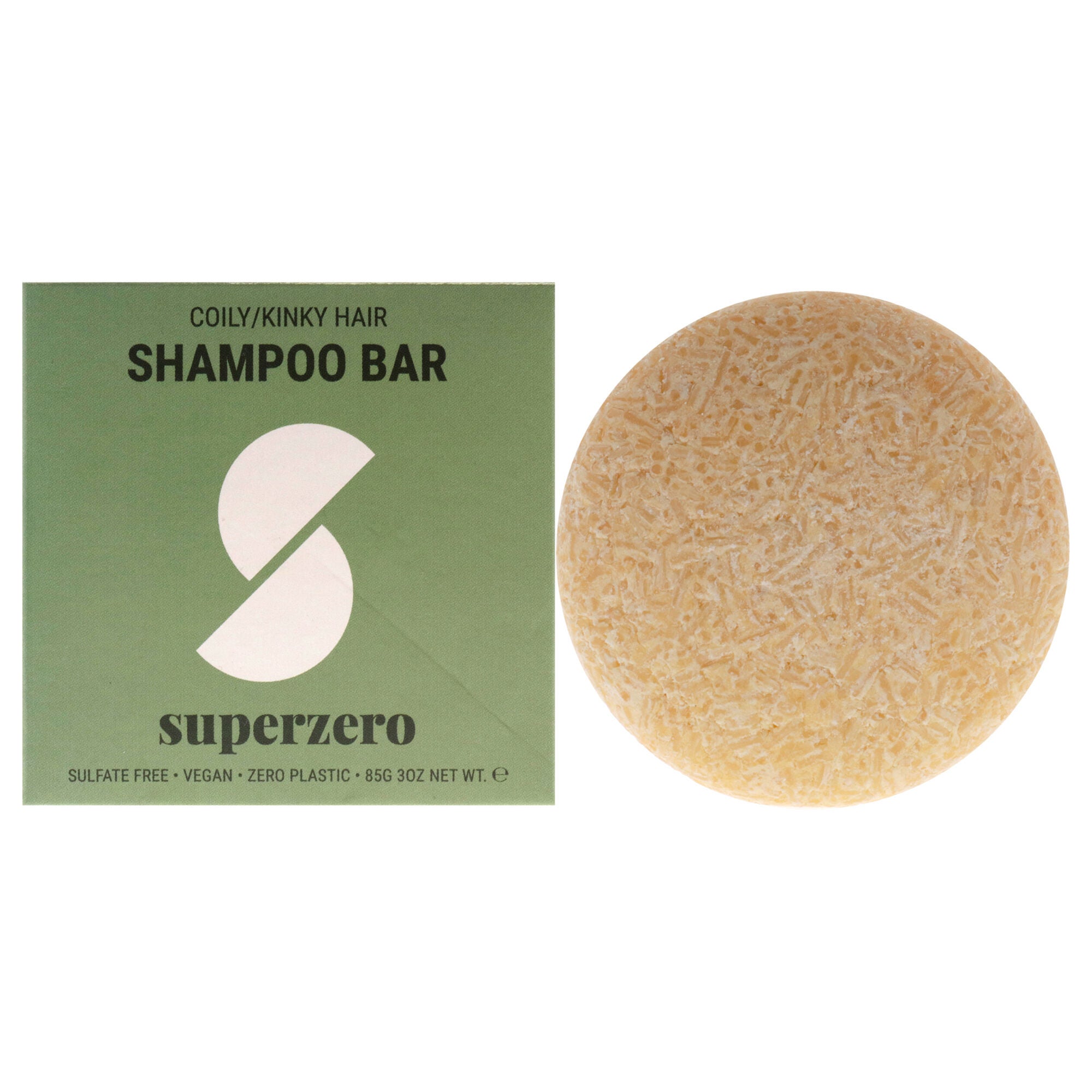 Shampoo Bar - Coily and Kinky Hair by Superzero for Unisex - 3 oz Shampoo, See Description, hi-res image number 0