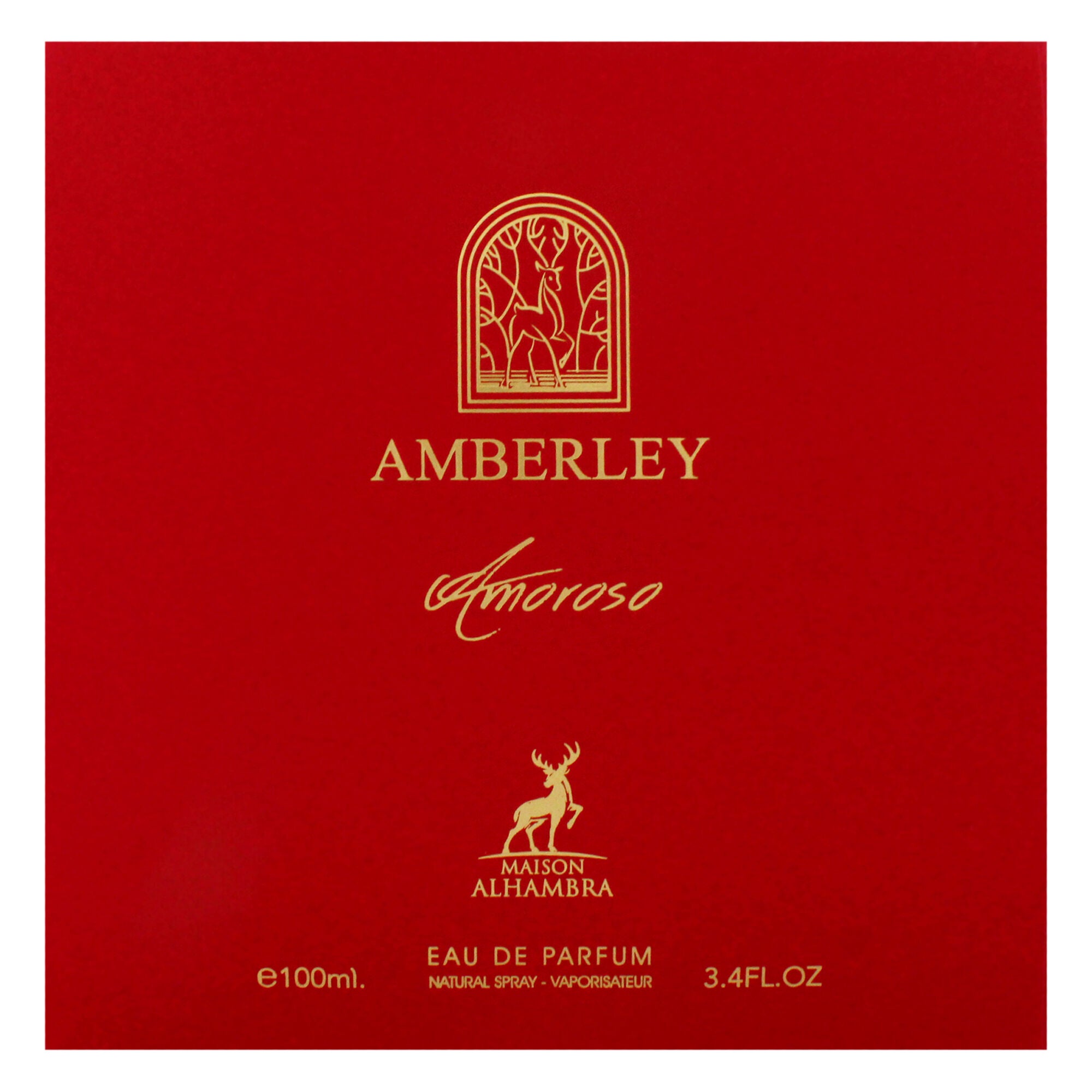 Amberley - Amoroso by Maison Alhambra for Unisex - 3.4 oz EDP Spray, Clear, alternate image number 4