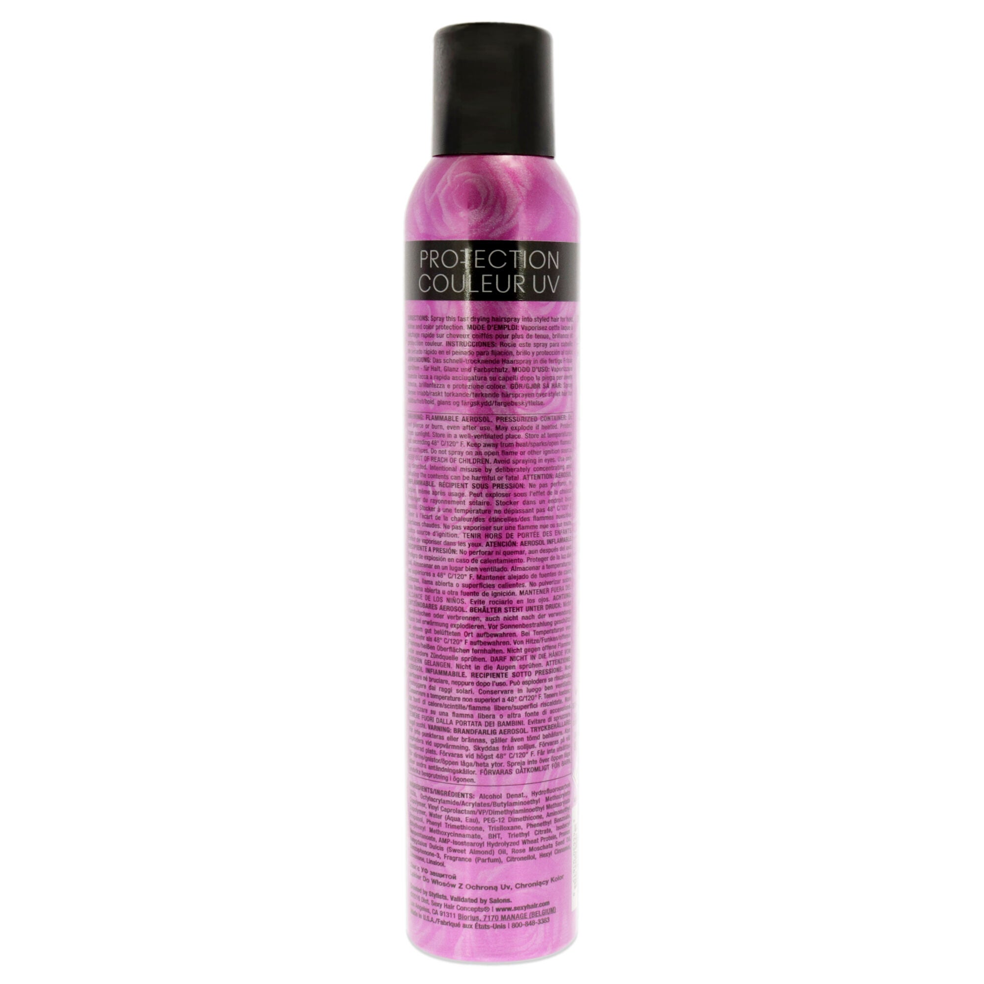 Vibrant Sexy Hair Color Lock Hairspray by Sexy Hair for Unisex - 8 oz Hair Spray, See Description, alternate image number 1