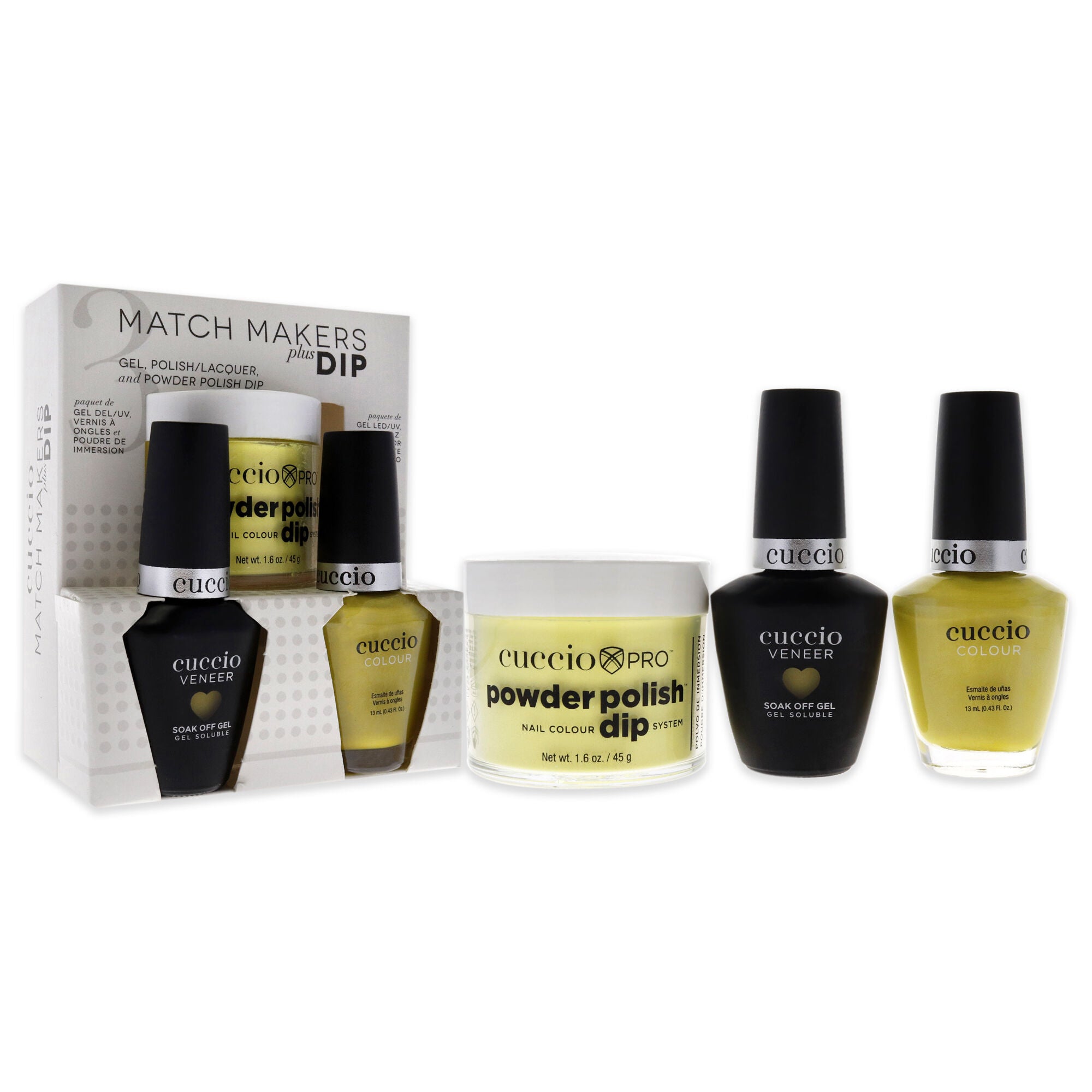 Match Makers Plus Dip - Serious Celsius by Cuccio Colour for Women - 3 Pc, See Description, alternate image number 2