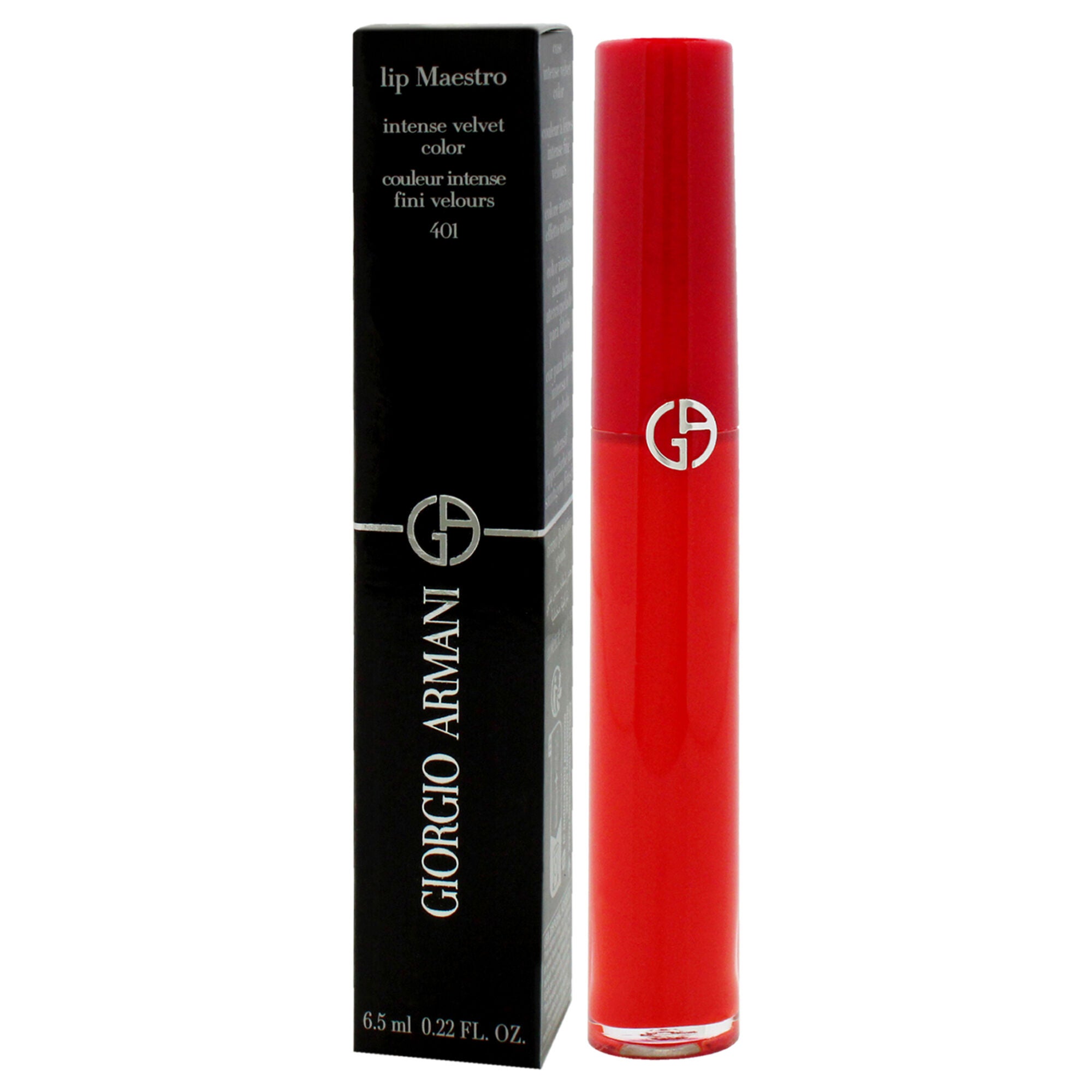 Lip Maestro Intense Velvet Color - 401 The Tibetan Orange by Giorgio Armani for Women - 0.22 oz Lipstick, See Description, alternate image number 3