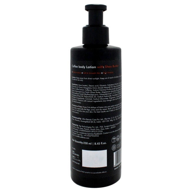 Coffee Body lotion with Shea Butter by mCaffeine for Unisex - 8.45 oz Body Lotion, See Description, alternate image number 2