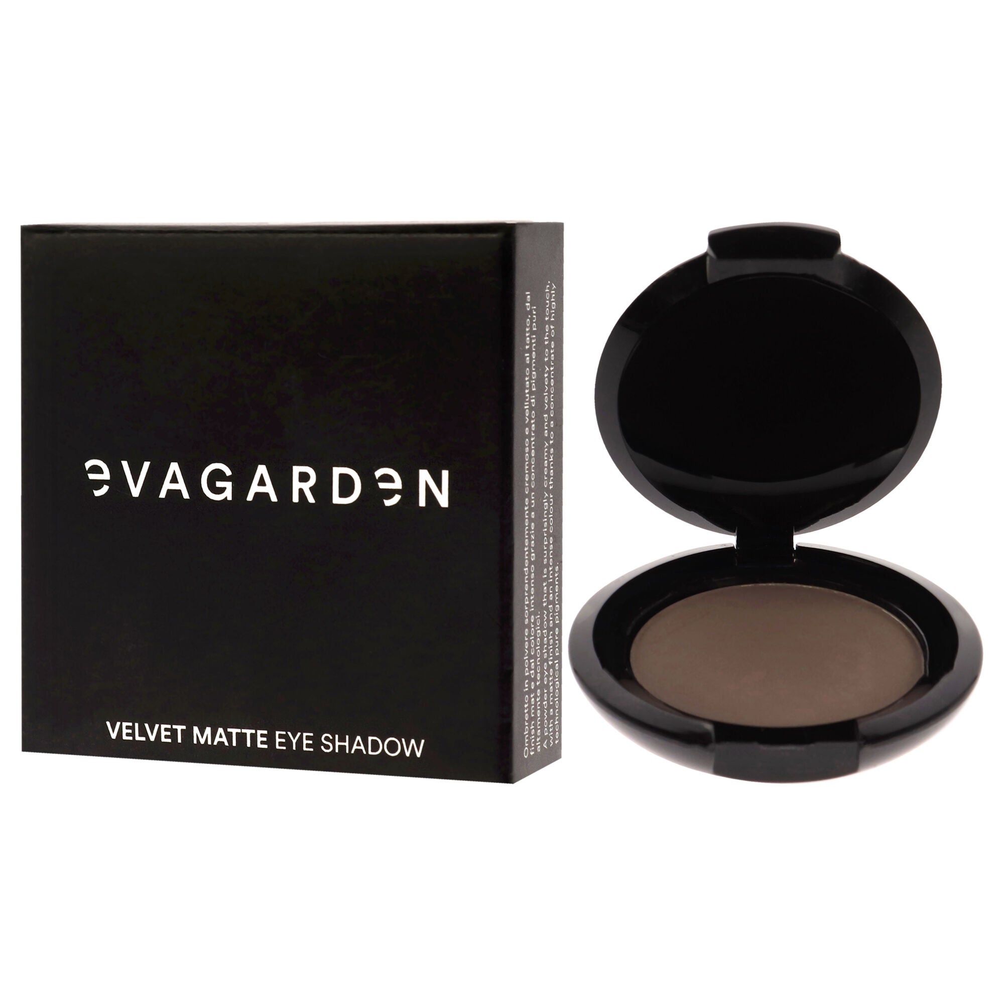 Velvet Matte Eyeshadow - 124 Iron by Evagarden for Women - 0.08 oz Eye Shadow, , alternate image number 7