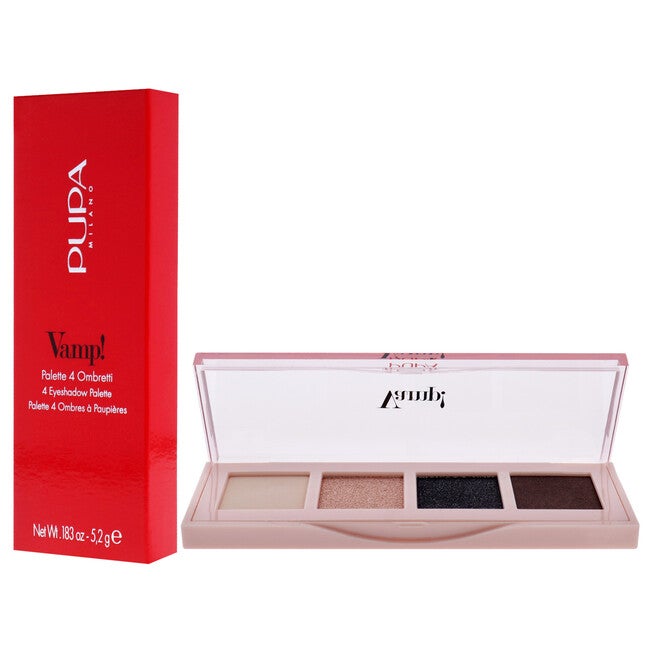 Vamp! 4 Eyeshadow Palette - 006 Deep Nude by Pupa Milano for Women - 0.183 oz Eye Shadow, , alternate image number 6