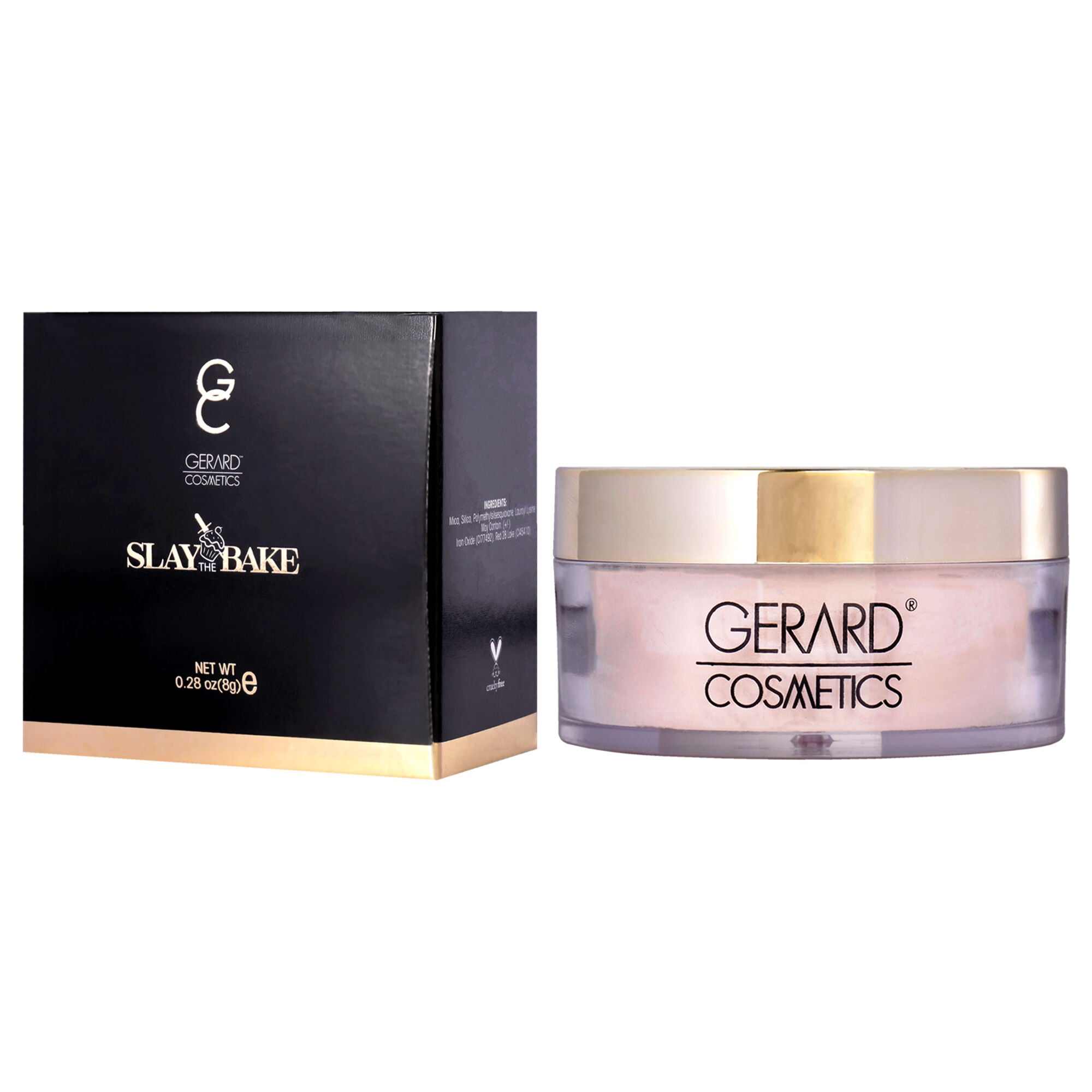 Slay the Bake Powder - Setting and Sculpting by Gerard Cosmetic for Women - 0.28 oz Powder, , alternate image number 7