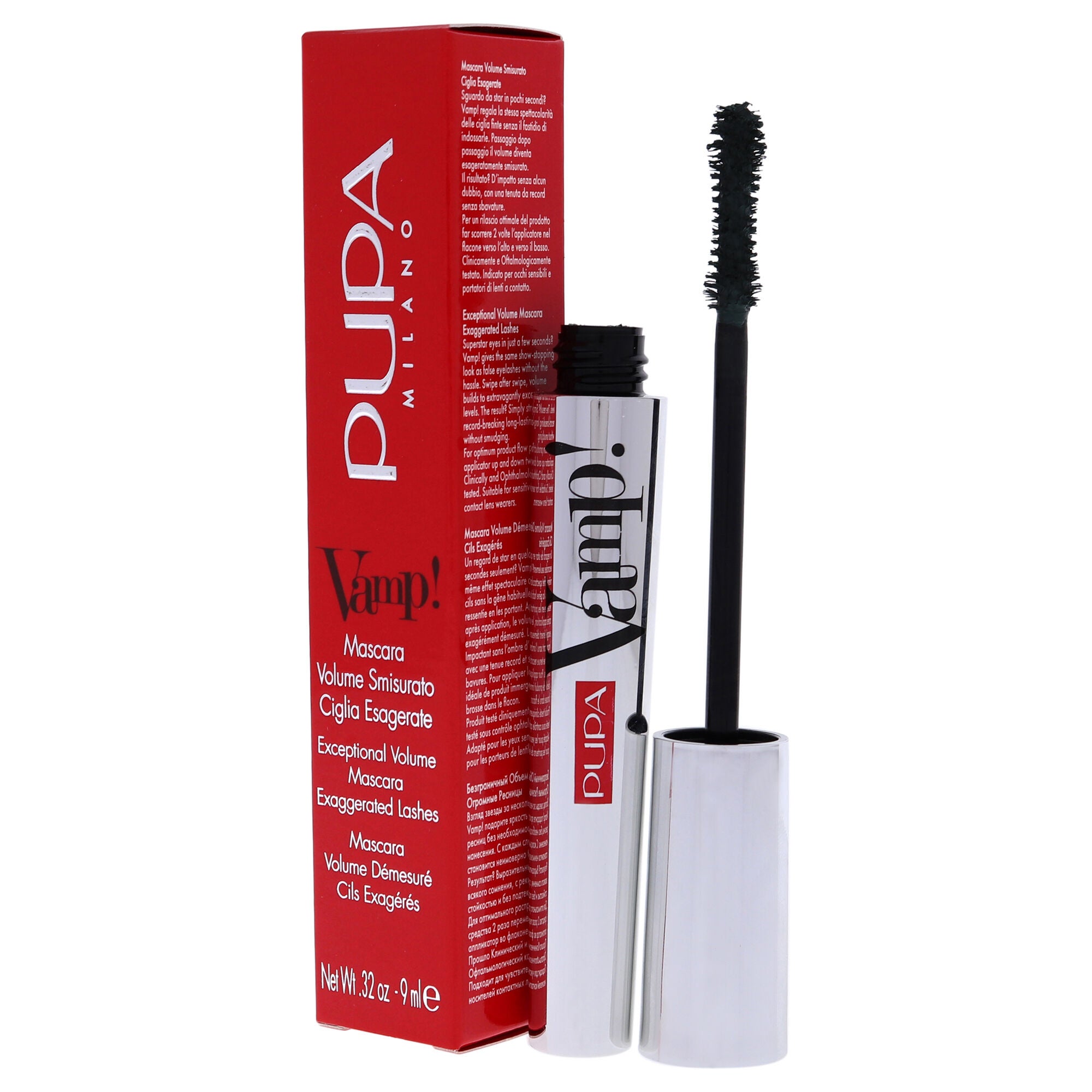 Vamp! Mascara - 504 Military Green by Pupa Milano for Women - 0.32 oz Mascara, See Description, alternate image number 3