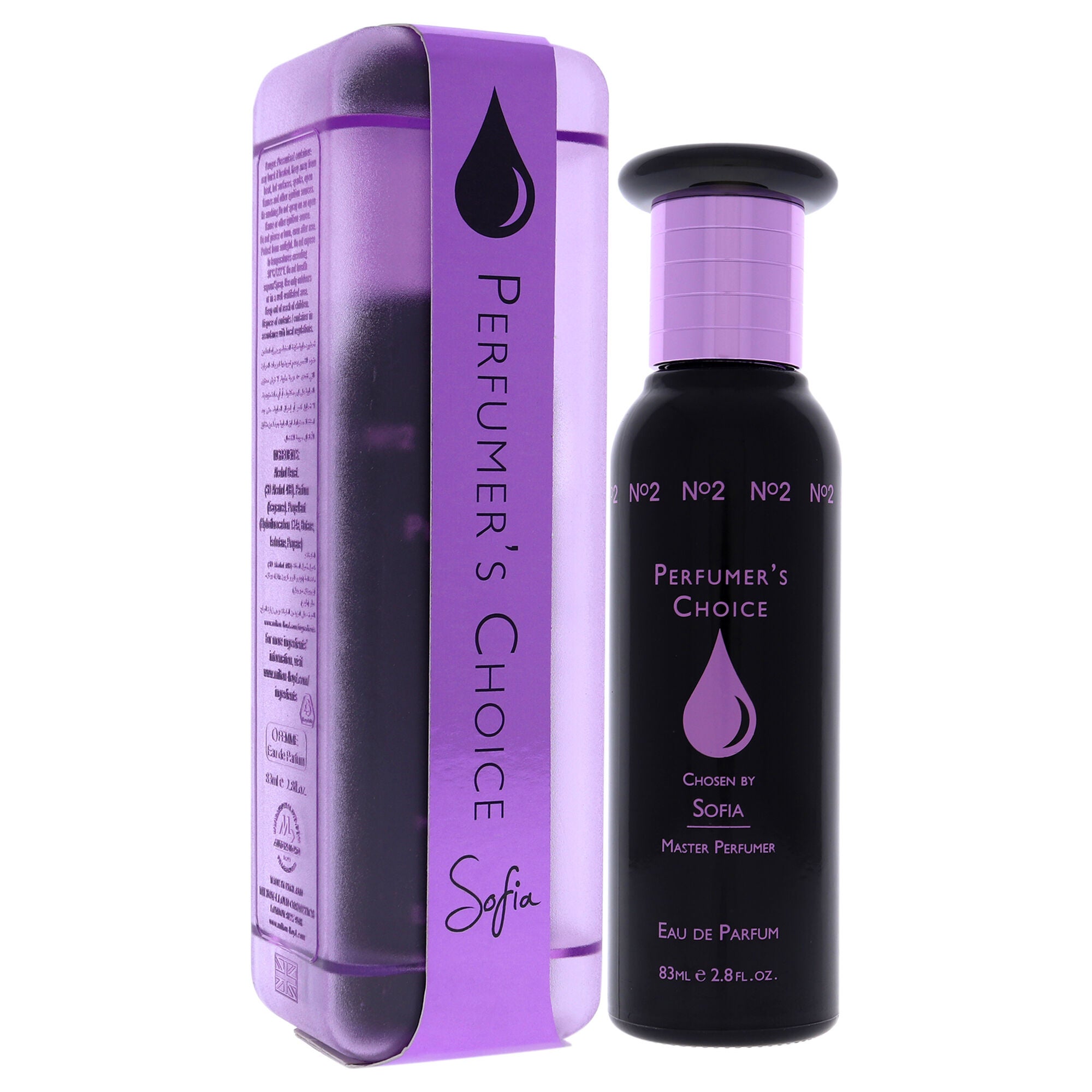 Perfumers Choice - No 2 Sofia by Milton Lloyd for Women - 2.8 oz EDP Spray, Clear, alternate image number 1