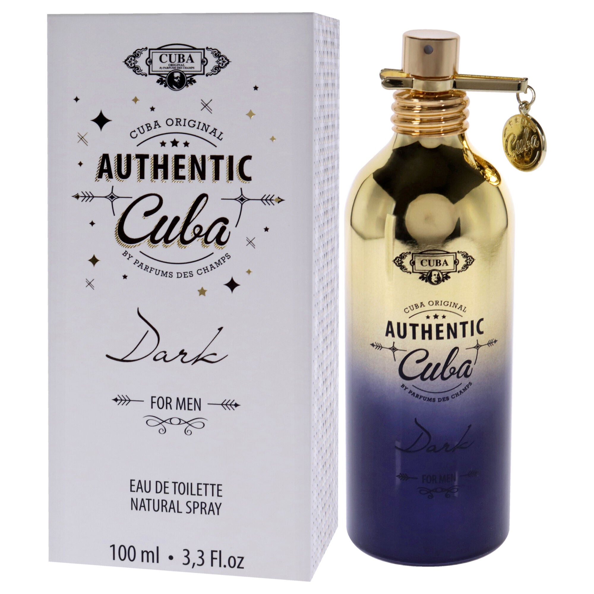 Cuba Authentic Dark by Cuba for Men - 3.3 oz EDT Spray, , alternate image number 7