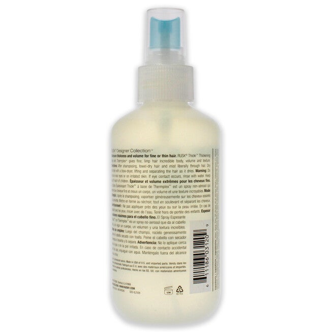 Thickr Thickening Myst by Rusk for Unisex - 6 oz Mist, NA, alternate image number null