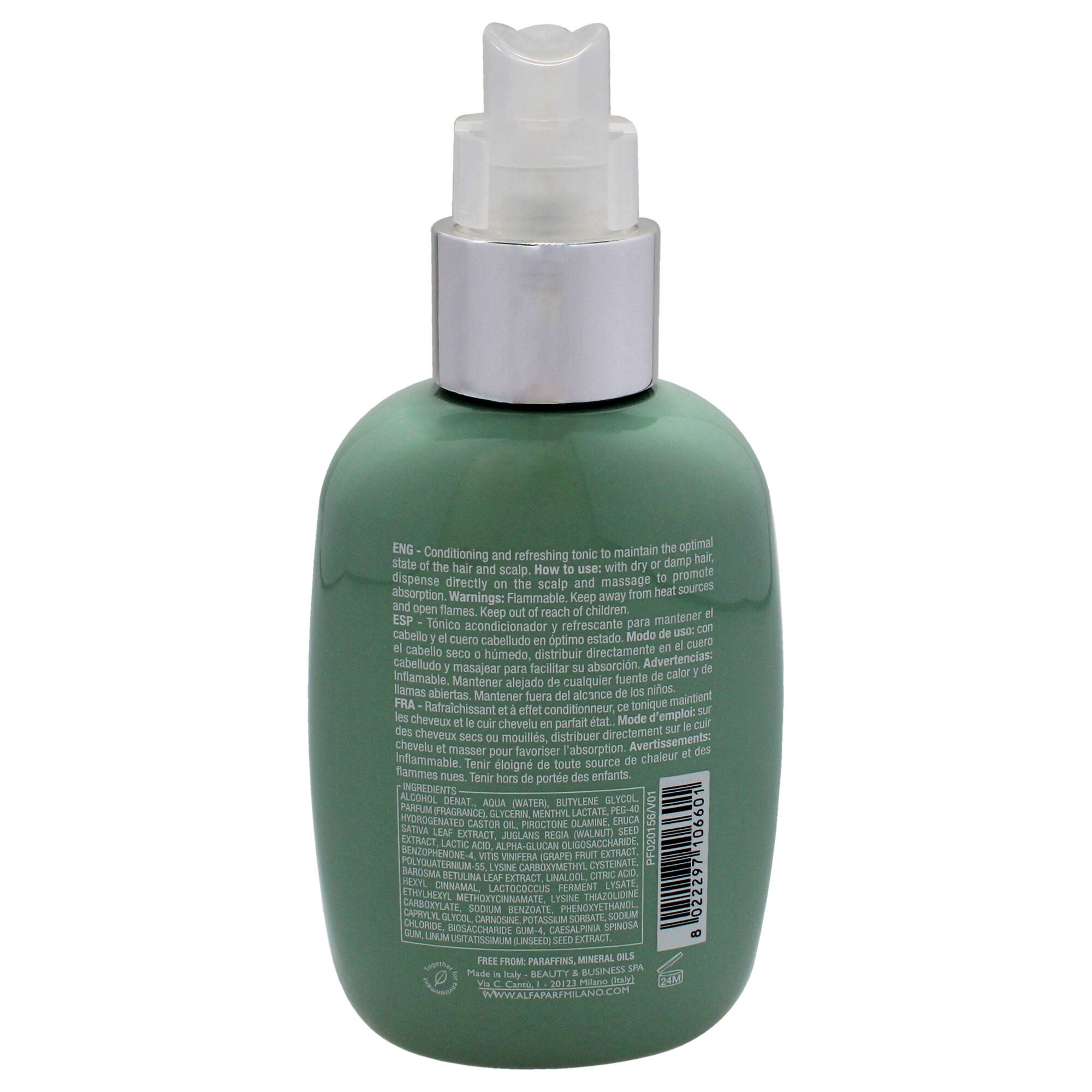 Semi Di Lino Scalp Renew Energizing Tonic by Alfaparf Milano for Unisex - 4.23 oz Tonic, See Description, alternate image number 2
