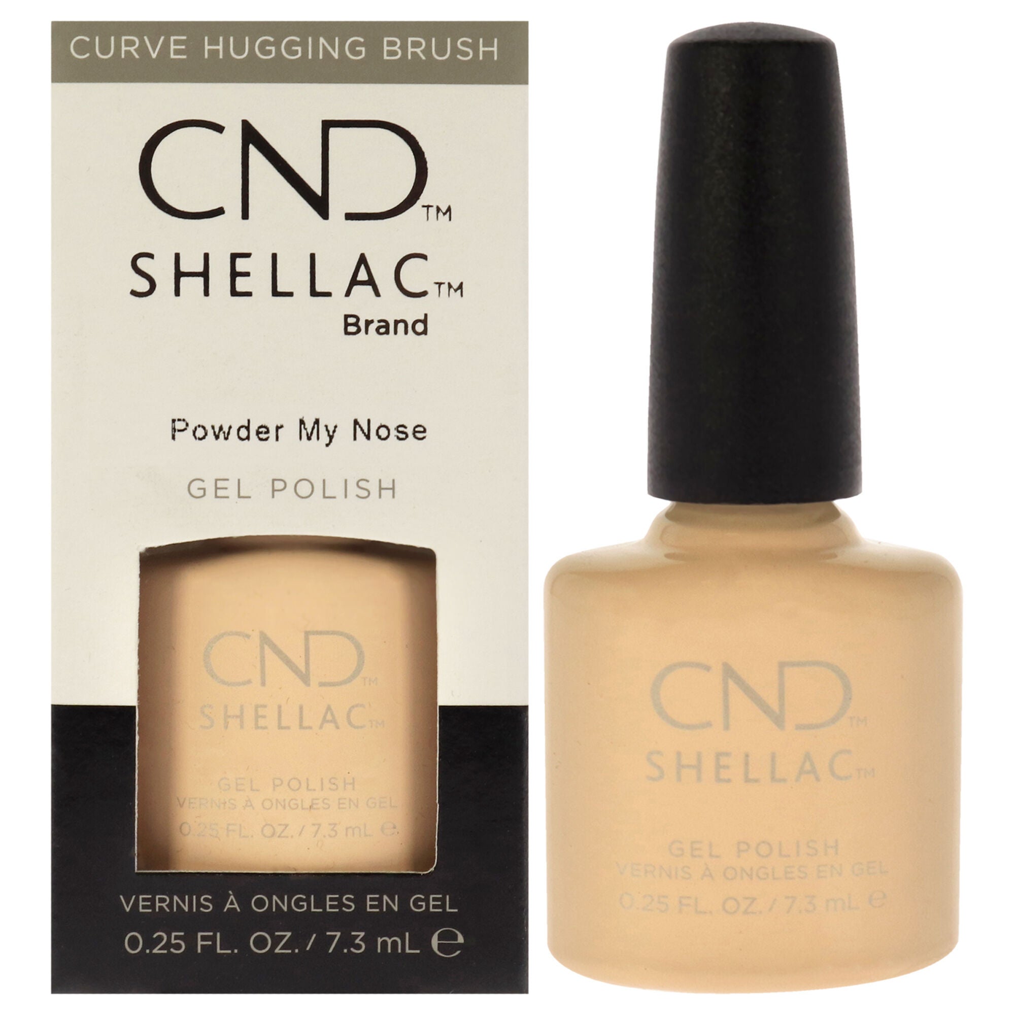 Shellac Nail Color - Powder My Nose by CND for Women - 0.25 oz Nail Polish, See Description, hi-res image number 0