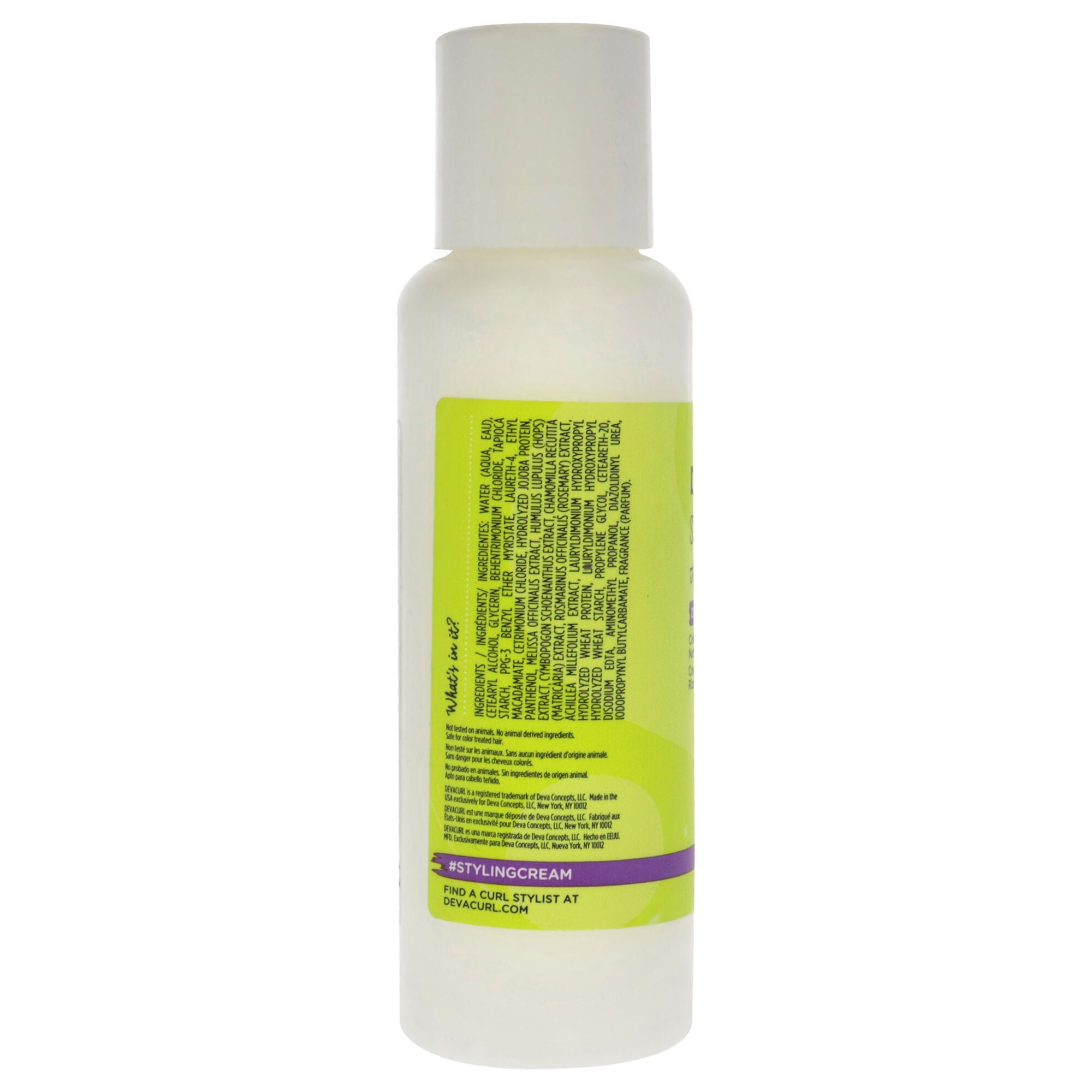 DevaCurl Styling Cream by DevaCurl for Unisex - 3 oz Cream, See Description, alternate image number 1