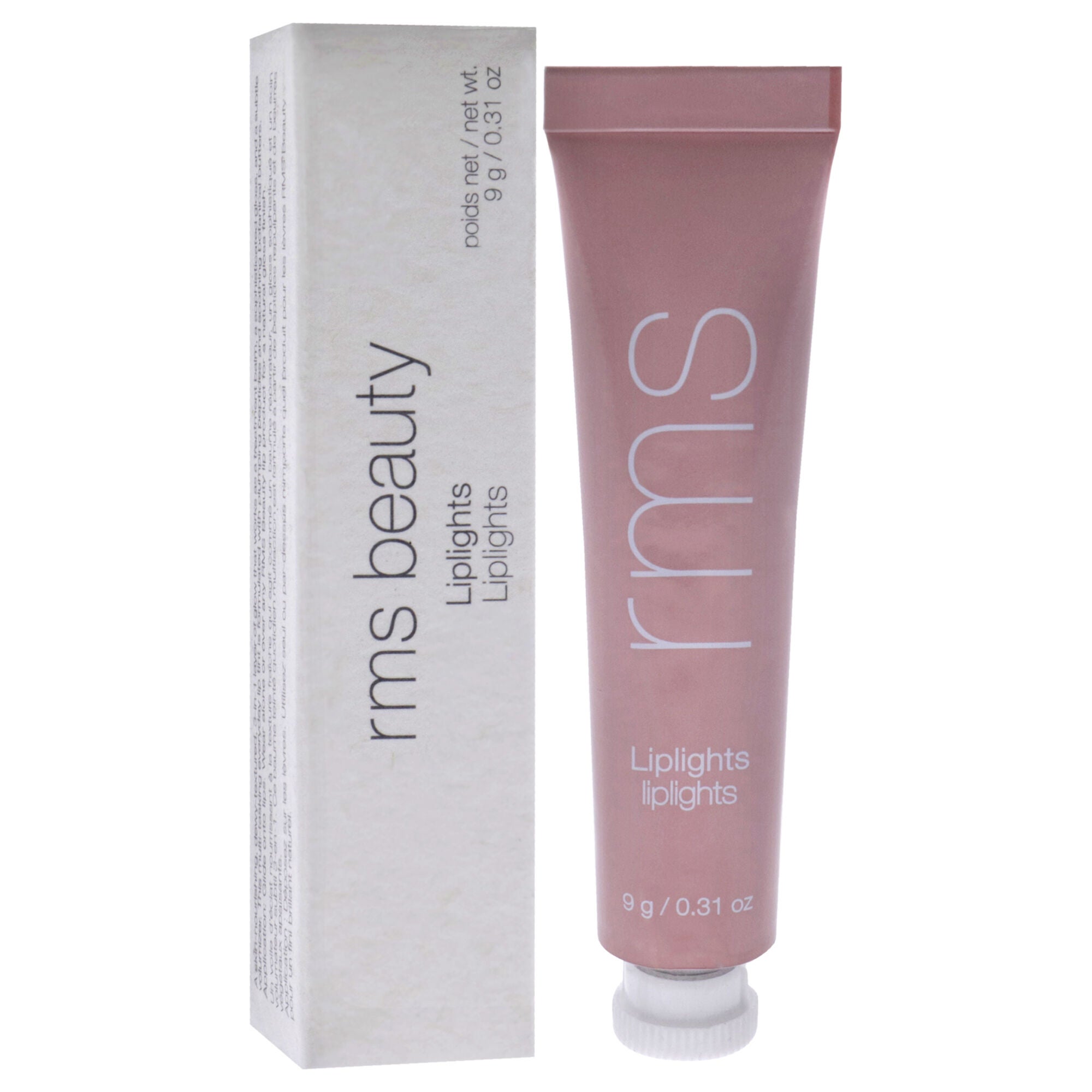 Liplights Cream Lip Gloss - Bare by RMS Beauty for Women - 0.31 oz Lip Gloss, See Description, alternate image number 2