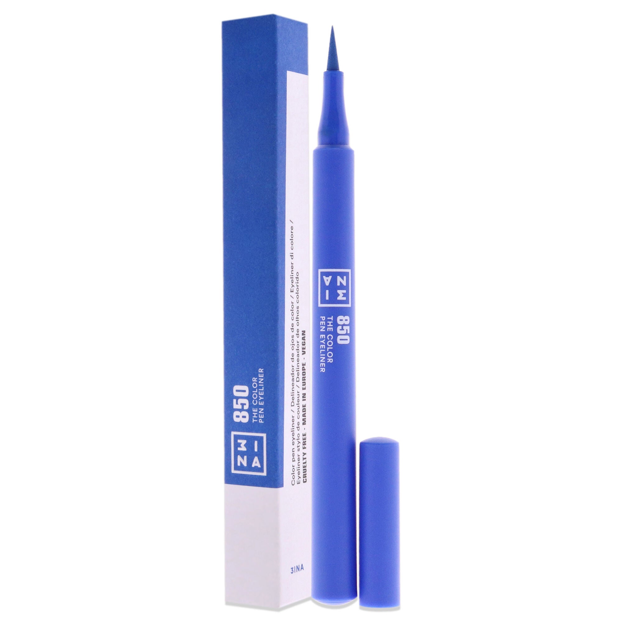 The Color Pen Eyeliner - 850 Blue by 3INA for Women - 0.034 oz Eyeliner, , alternate image number 7