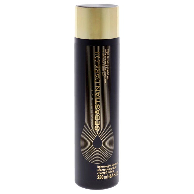 Dark Oil Lightweight Shampoo by Sebastian for Unisex - 8.4 oz Shampoo, See Description, hi-res image number 0