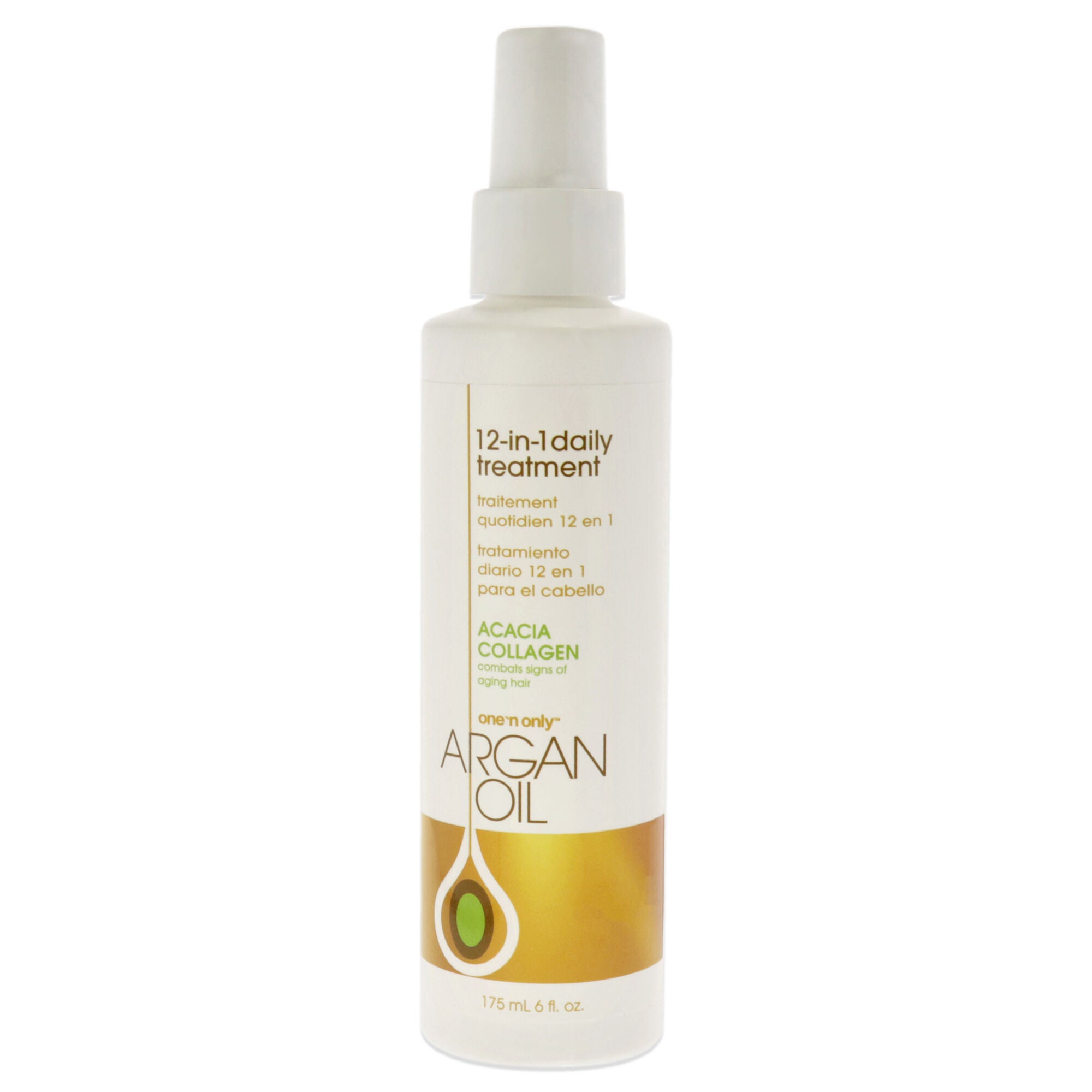 Argan Oil 12-In-1 Daily Treatment Spray by One n Only for Unisex - 6 oz Treatment, See Description, hi-res image number 0