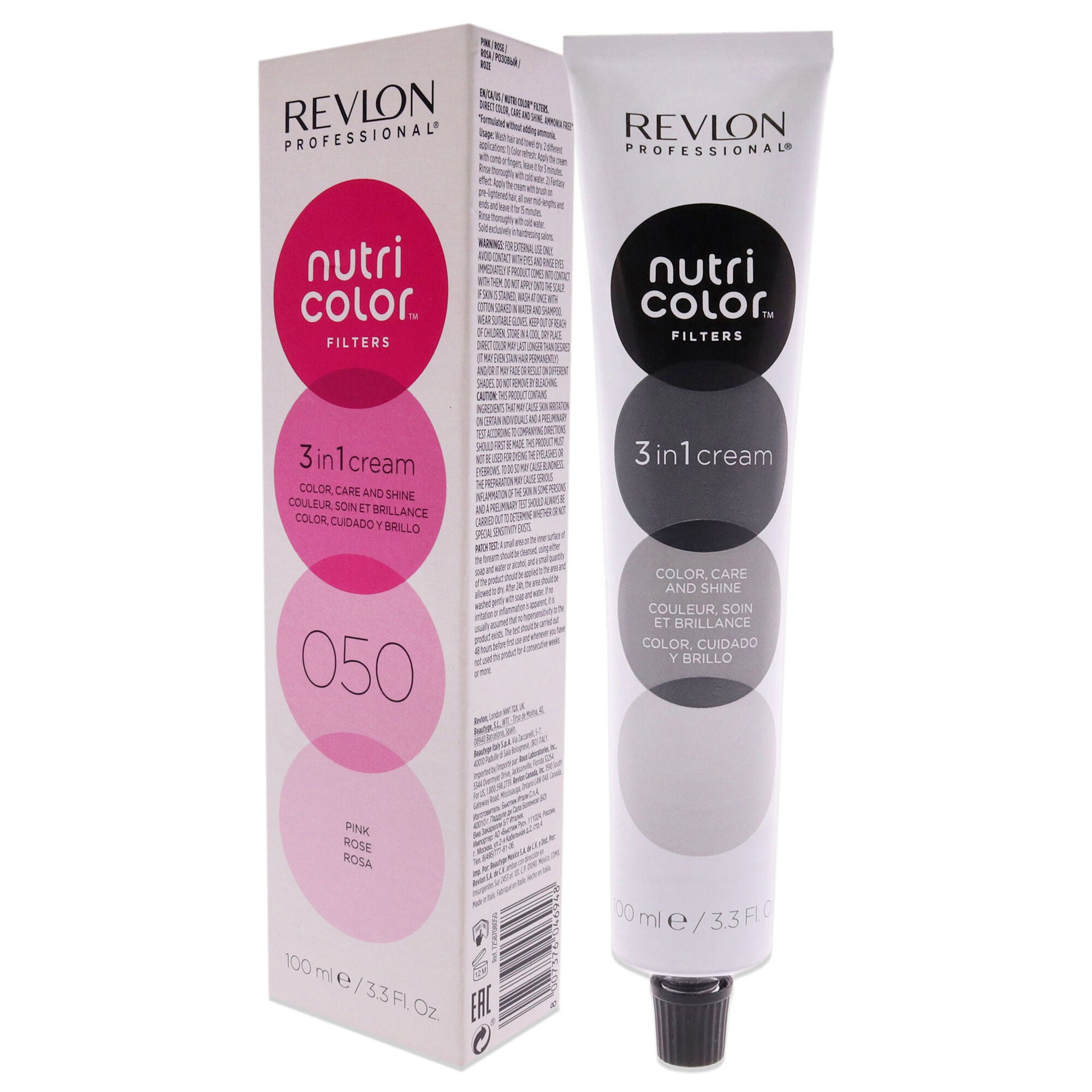 Nutri Color Cream - 050 Pink by Revlon for Unisex - 3.3 oz Hair Color, See Description, alternate image number 3