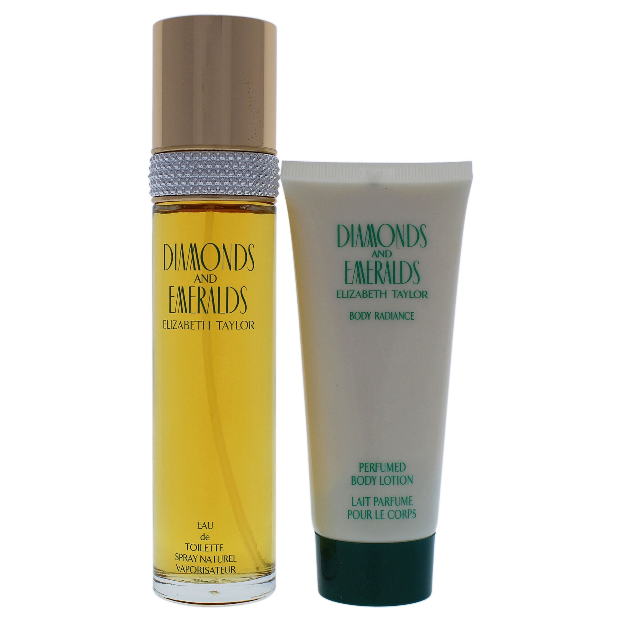 Diamonds and Emeralds by Elizabeth Taylor for Women - 2 pc Gift Set 3.4 oz EDT Spray and 3.4 oz Body Lotion, , alternate image number 6
