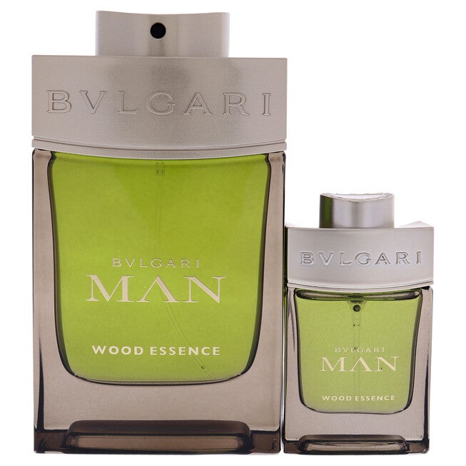 Bvlgari Man Wood Essence by Bvlgari for Men - 2 Pc Gift Set 3.4oz EDP, 0.5oz EDP Spray, NA, alternate image number null