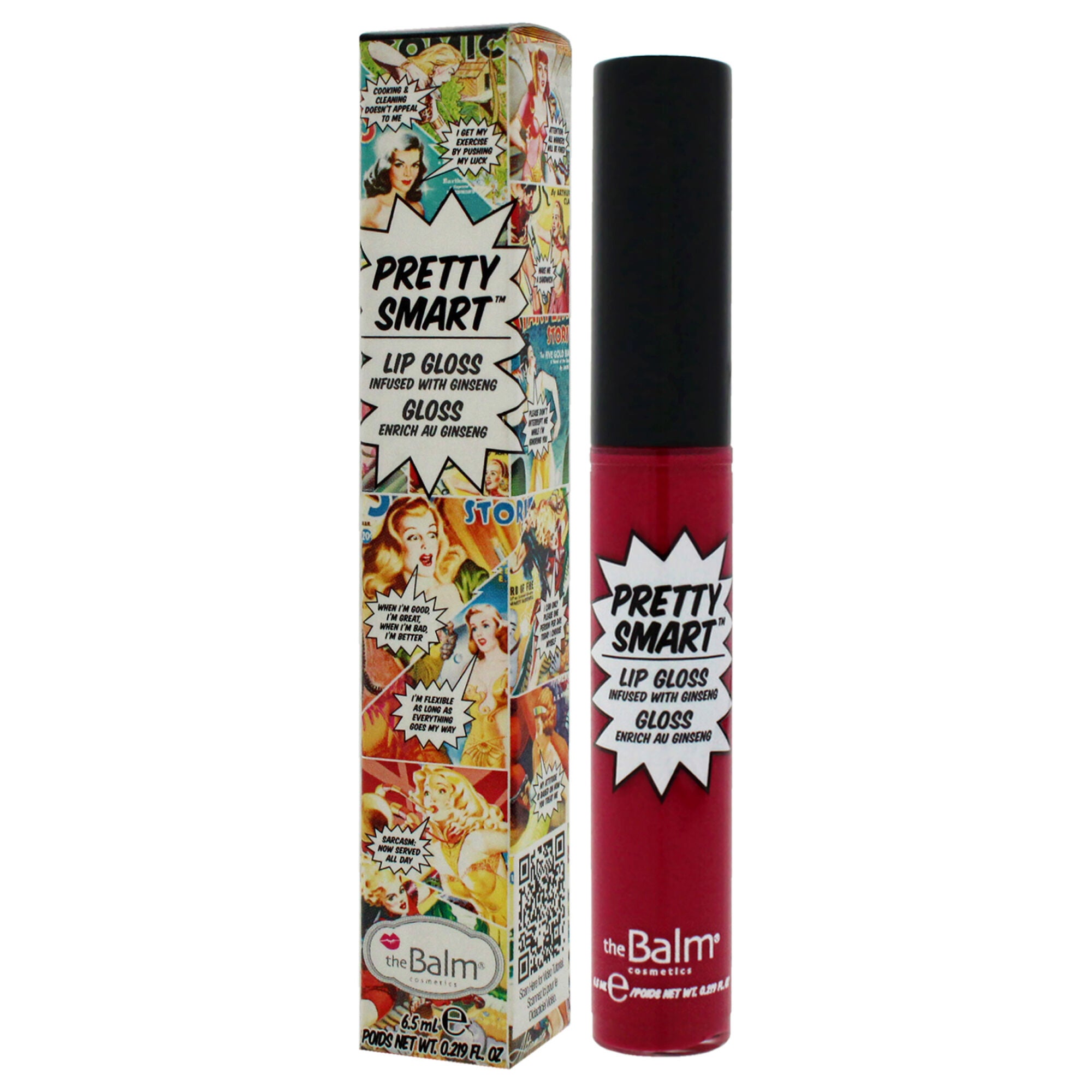 Pretty Smart Lip Gloss - Pow! by the Balm for Women - 0.219 oz Lip Gloss, See Description, alternate image number 3