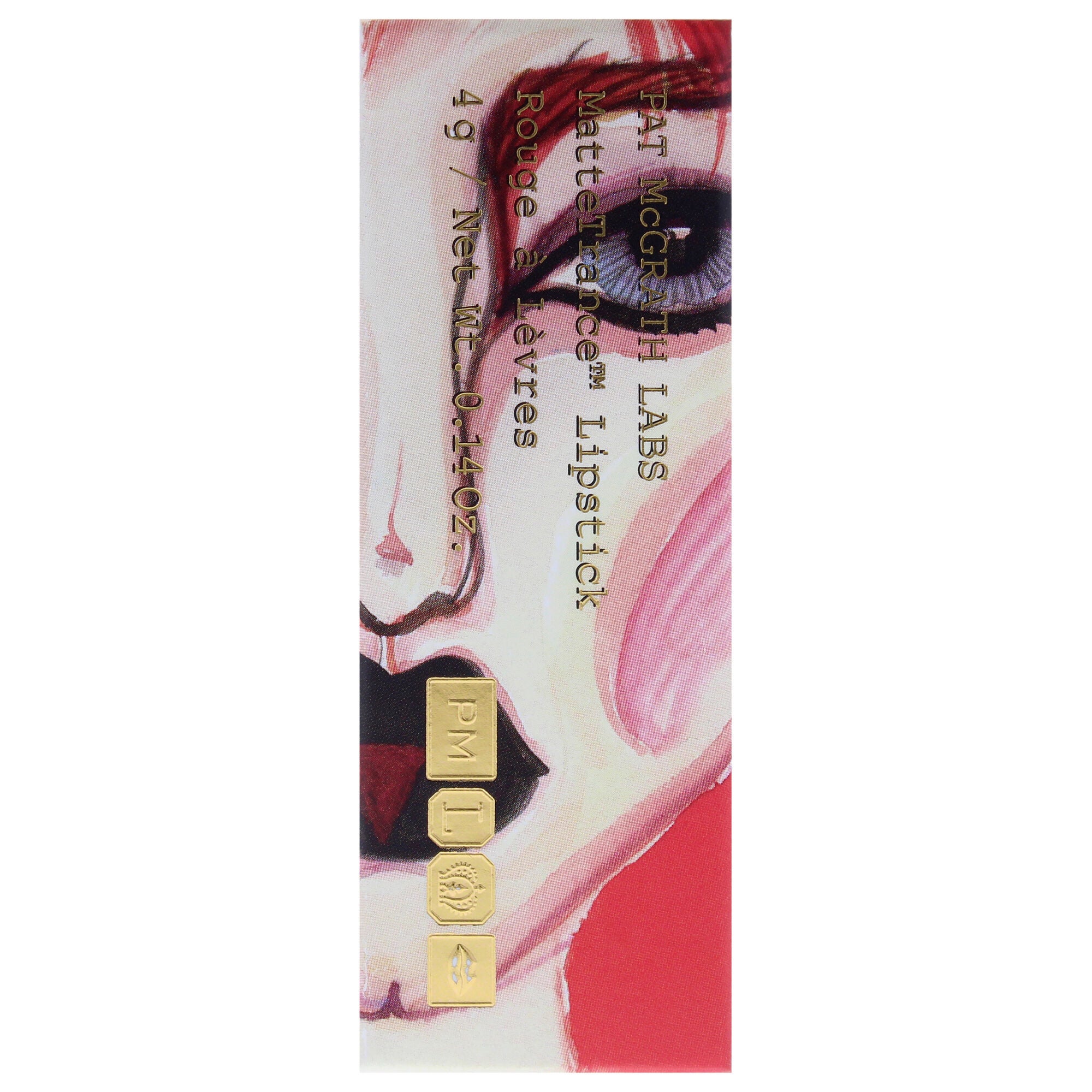 MatteTrance Lipstick - 109-3 Flesh by Pat Mcgrath Labs for Women - 0.14 oz Lipstick, Red, alternate image number 4