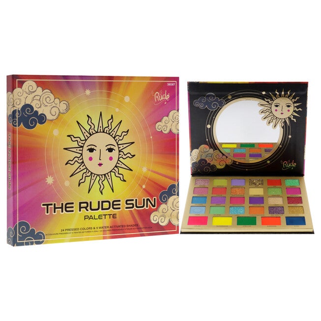 The Rude Sun Palette by Rude Cosmetics for Women - 1.28 oz Eye Shadow, See Description, alternate image number 1