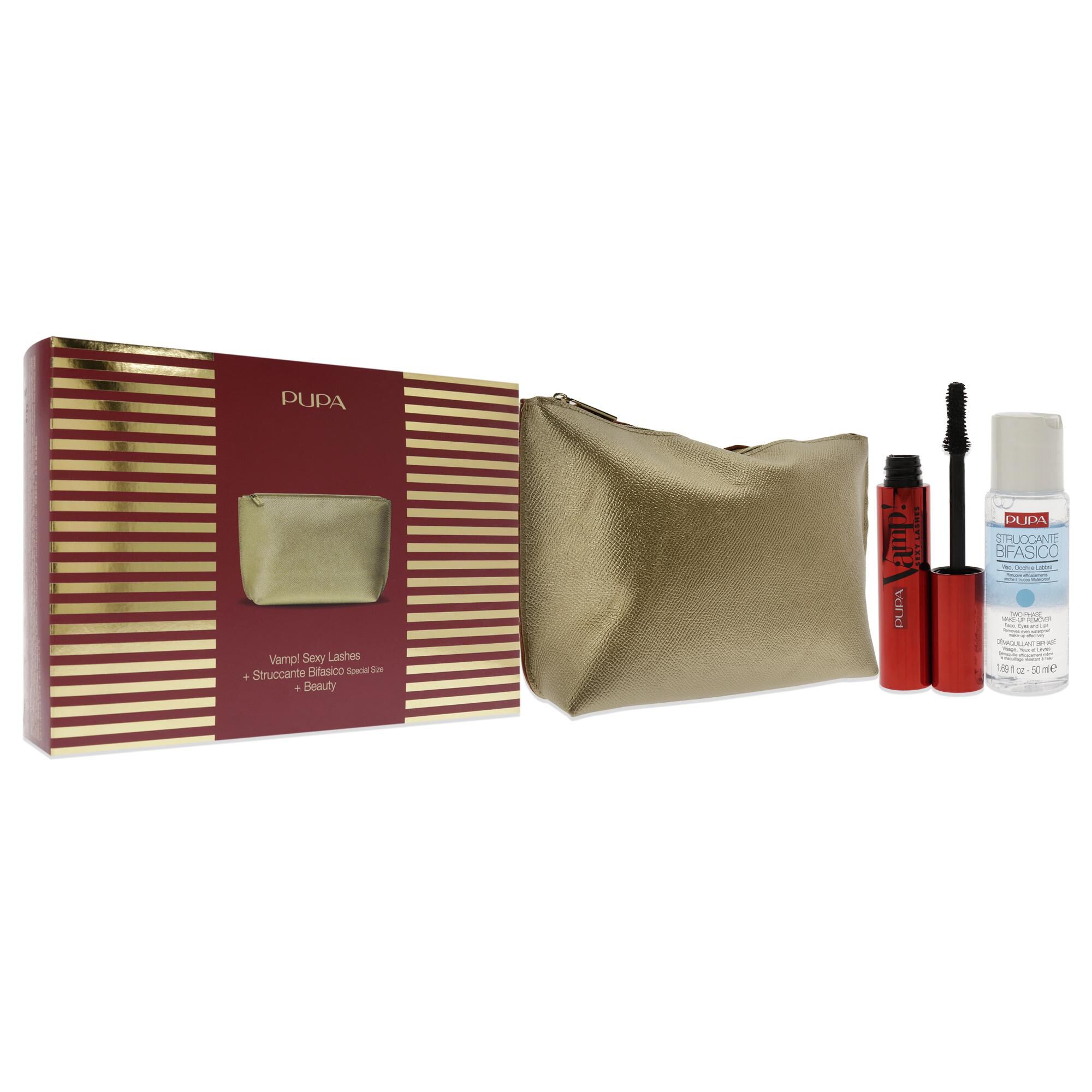 Vamp! Sexy Lashes and Two-Phase Make-Up Remover Set by Pupa Milano for Women - 3 Pc Set, , alternate image number 5