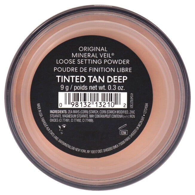 Original Mineral Veil Loose Setting Powder - Tinted Tan Deep by bareMinerals for Women - 0.3 oz Powder, , alternate image number 2