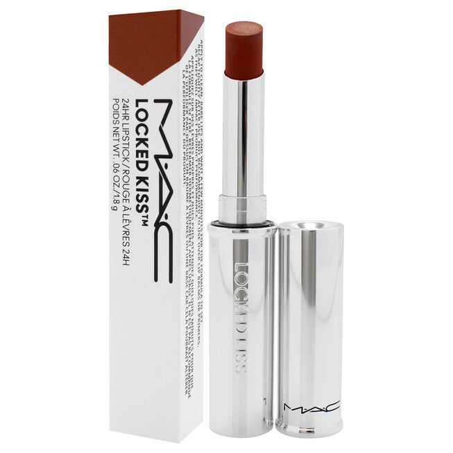 Locked Kiss 24 Hr Lipstick - 85 Poncy by MAC for Women - 0.06 oz Lipstick, Brown, alternate image number 2
