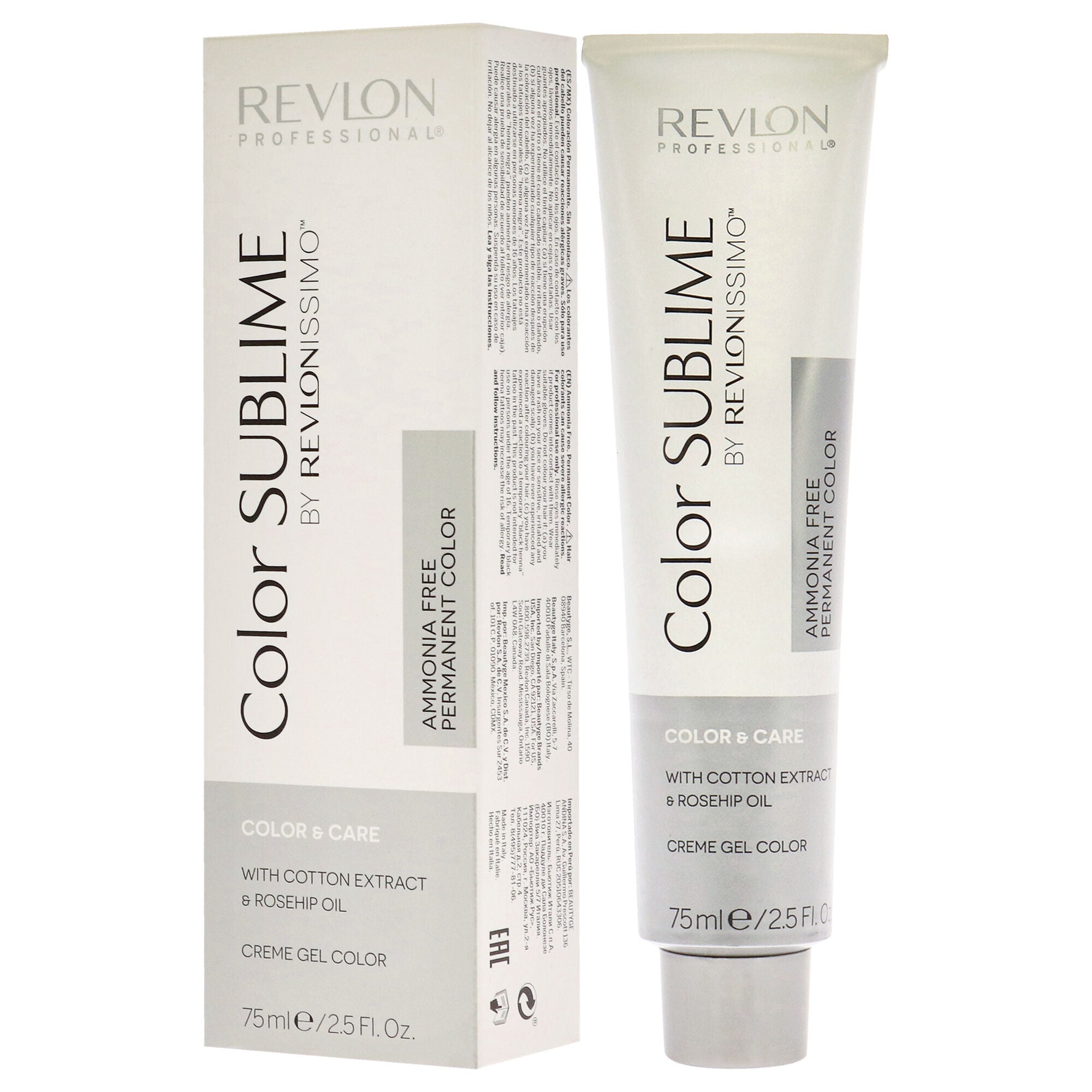 Revlonissimo Color Sublime - 6.34 Dark Gold Copper Blonde by Revlon for Unisex - 2.5 oz Hair Color, , alternate image number 7