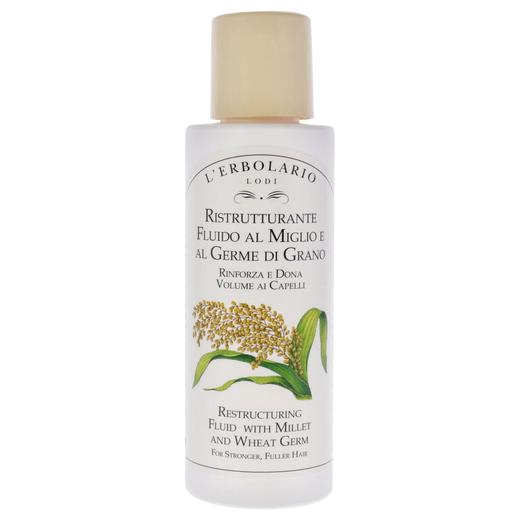 Restructuring Fluid - Millet and Wheat Germ by LErbolario for Unisex - 3.3 oz Fluid, See Description, alternate image number 4