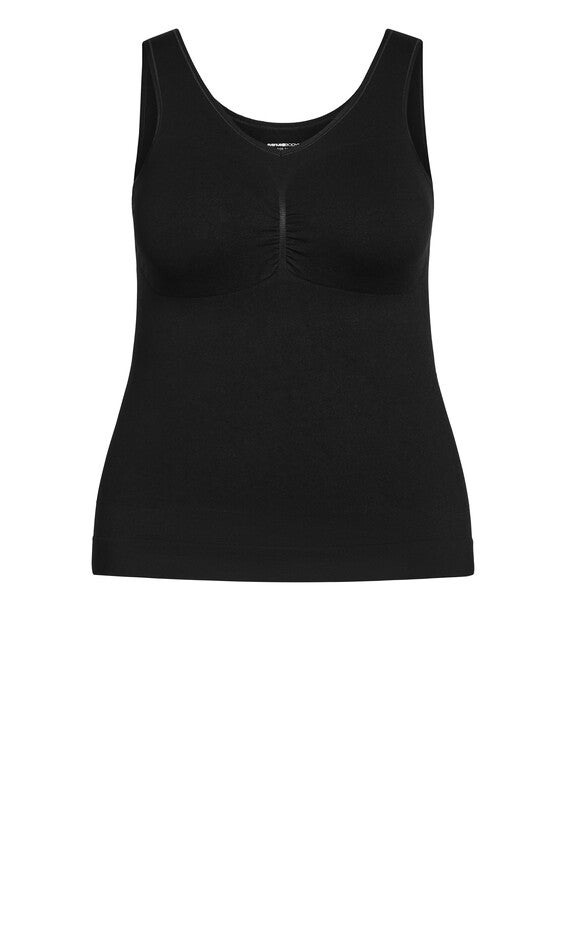 Seamless Shaping Cami - black, , alternate image number null