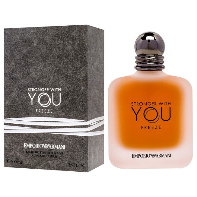 Emporio Armani Stronger With You Freeze by Giorgio Armani for Men - 3.4 oz EDT Spray, NA, alternate image number null