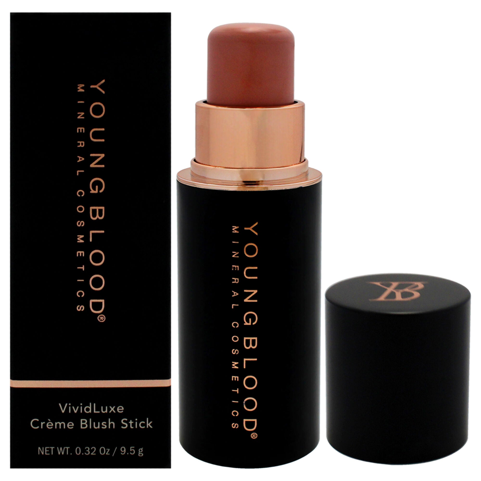 VividLuxe Creme Blush Stick - Creme Brulee by Youngblood for Women - 0.32 oz Blush, See Description, hi-res image number 0