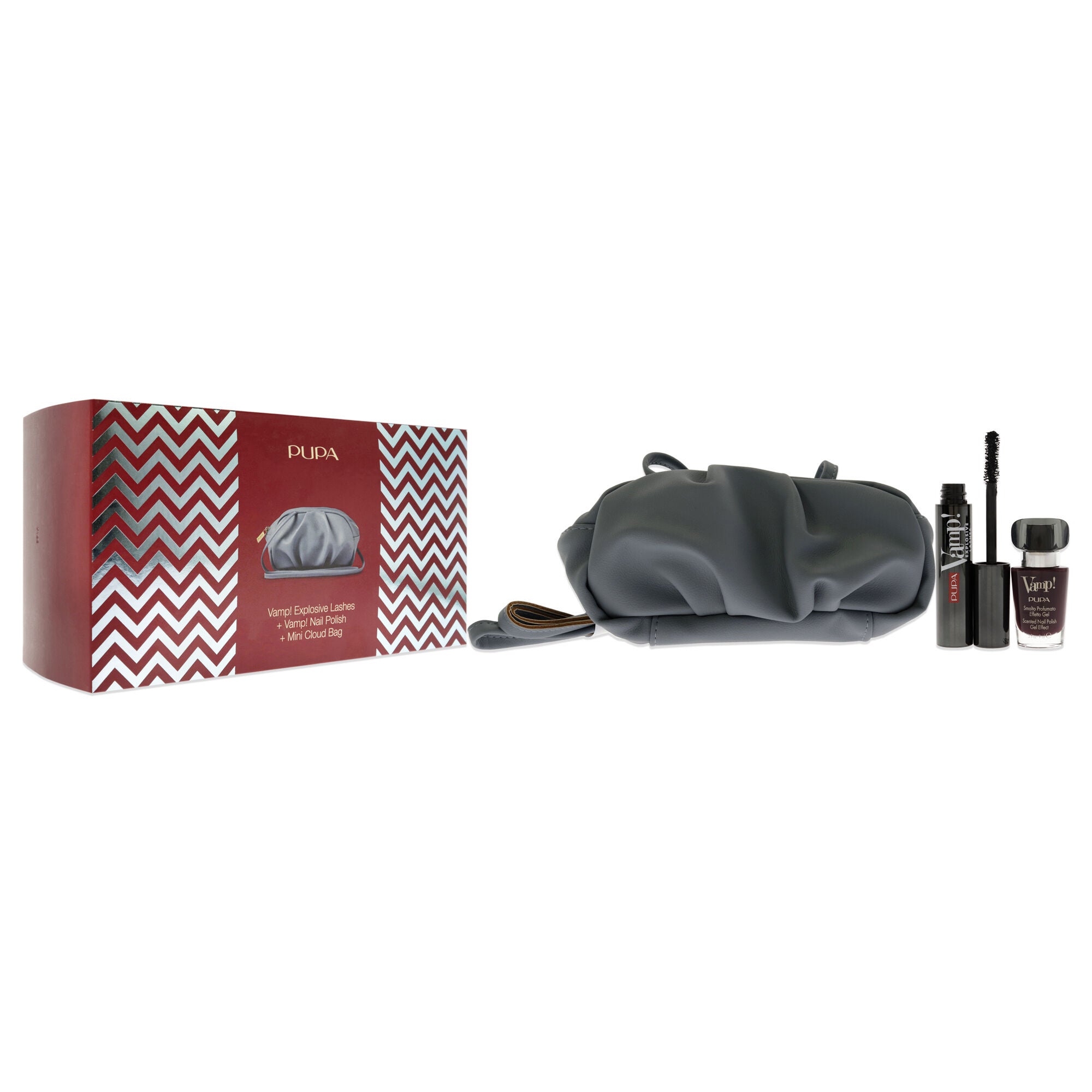 Vamp! Explosive Lashes and Vamp! Nail Polish Set by Pupa Milano for Women - 3 Pc Set, See Description, alternate image number 2