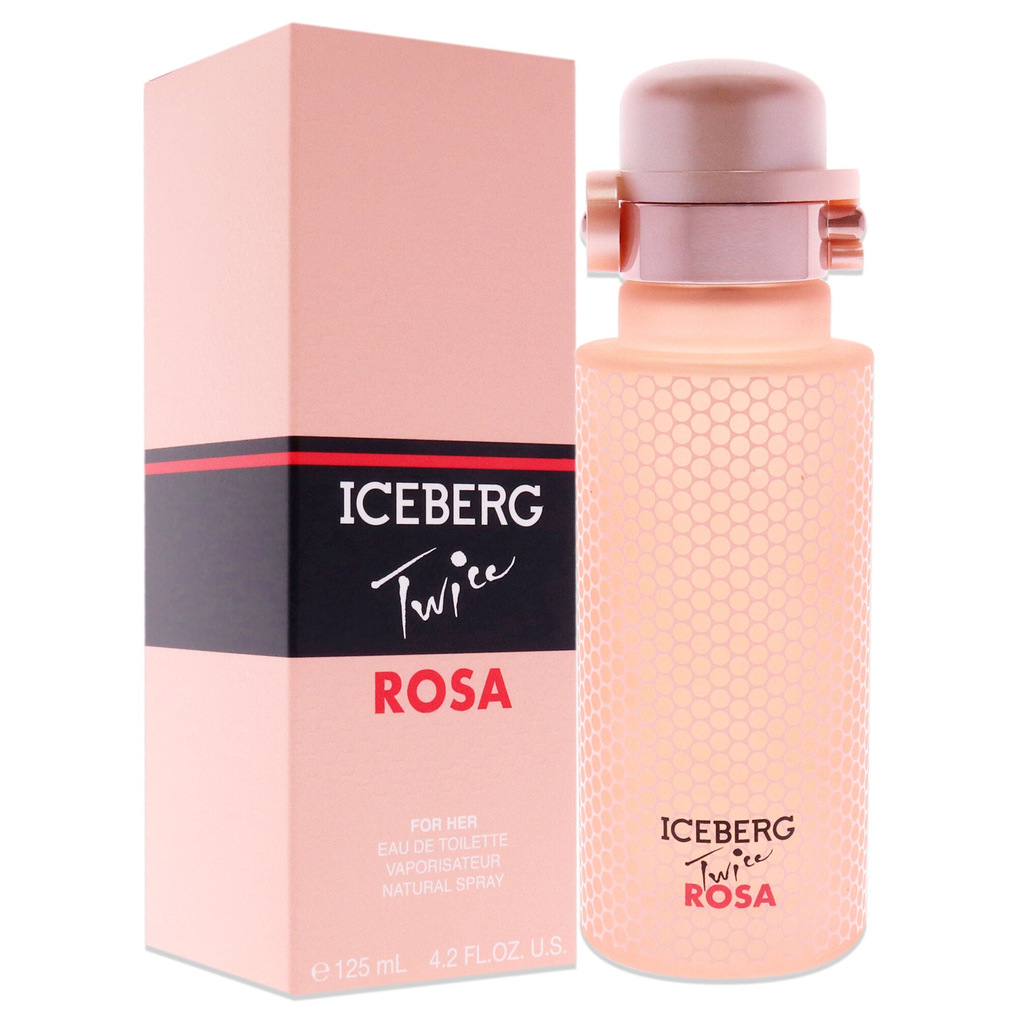 Iceberg Twice Rosa by Iceberg for Women - 4.2 oz EDT Spray, See Description, alternate image number 1