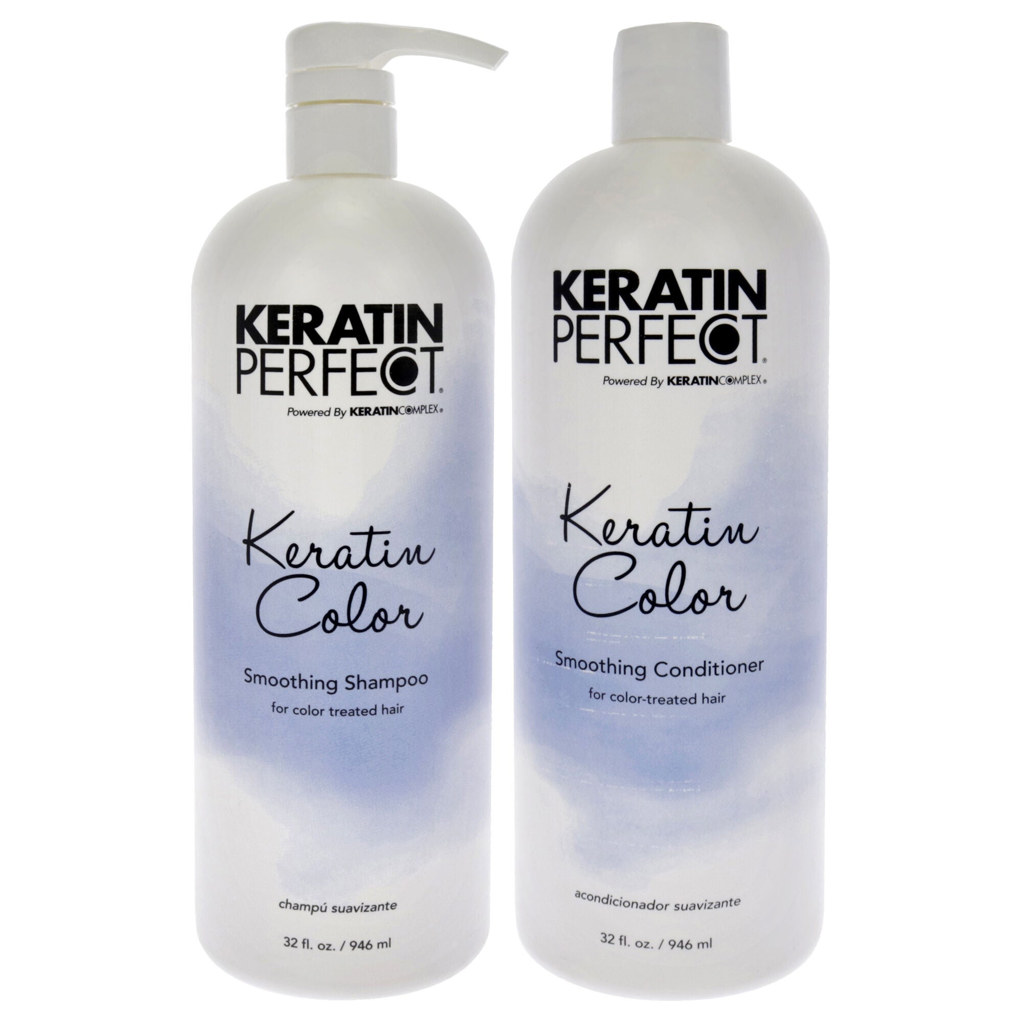 Keratin Color Kit by Keratin Perfect for Unisex - 2 Pc Kit 32oz Shampoo, 32oz Conditioner, See Description, hi-res image number 0