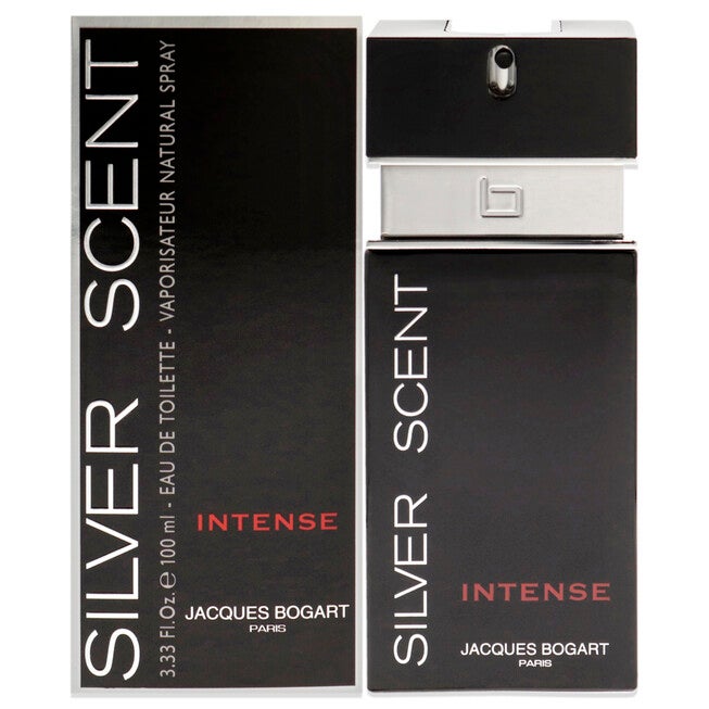 Silver Scent Intense by Jacques Bogart for Men - 3.3 oz EDT Spray, , alternate image number null