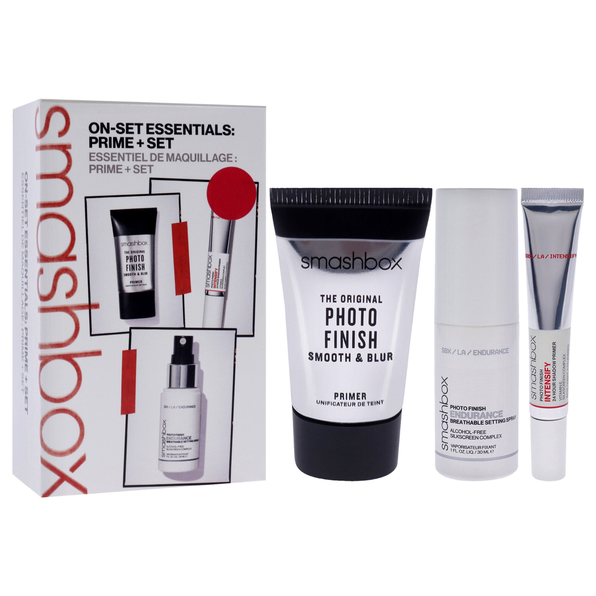 On-Set Essentials Primer Plus Set by SmashBox for Women - 3 Pc Gift Set, , alternate image number 7