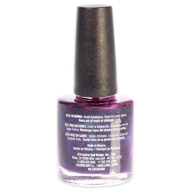 Vinylux Weekly Polish - 254 Eternal Midnight by CND for Women - 0.5 oz Nail Polish, See Description, alternate image number 2