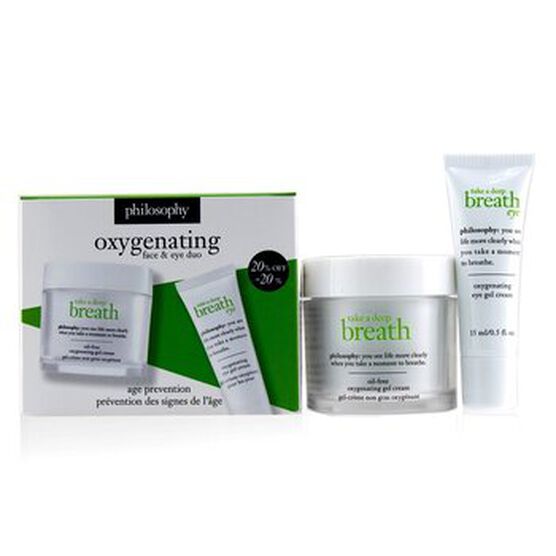 Take A Deep Breath Oxygenating Face & Eye Duo: Fac, , alternate image number null