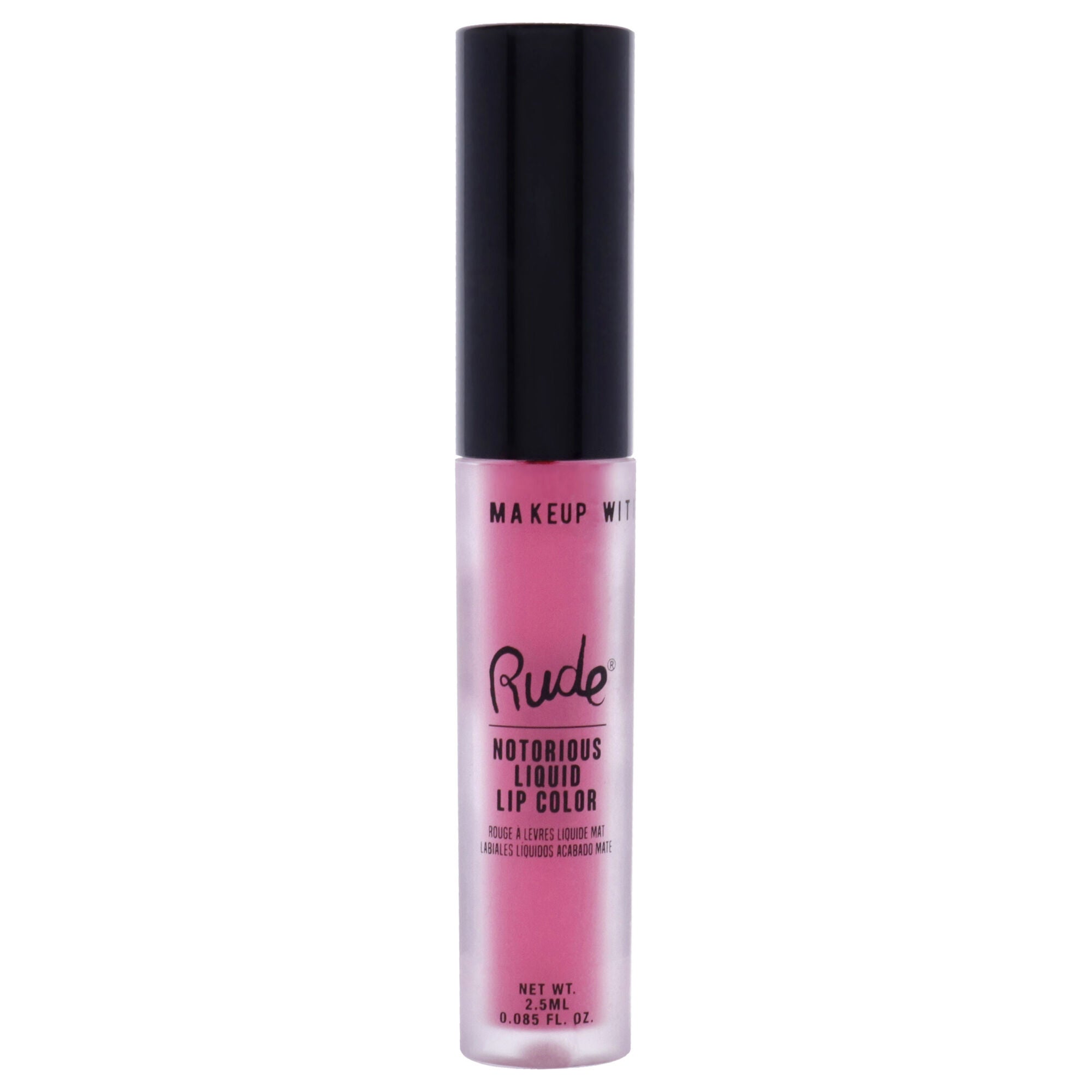 Notorious Liquid Lip Color - Vicious Cycle by Rude Cosmetics for Women - 0.1 oz Lipstick, See Description, alternate image number 3
