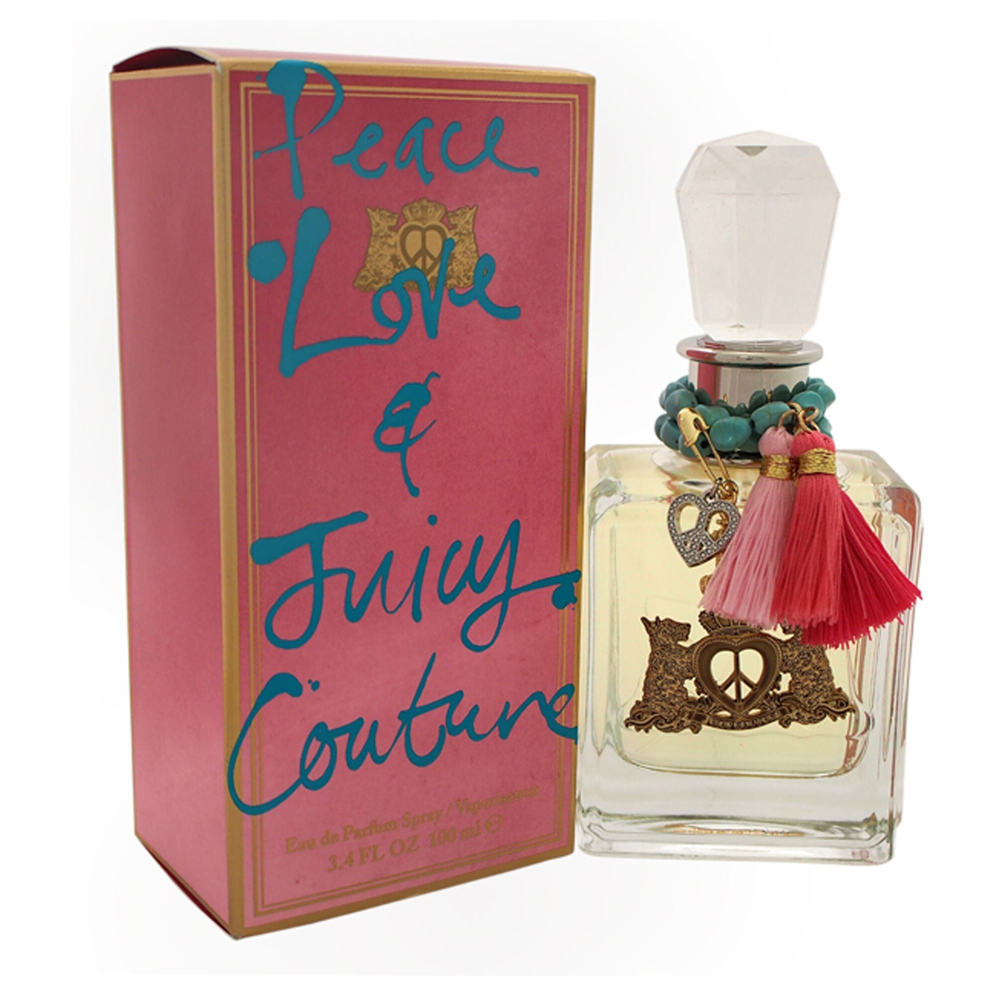 Peace Love & Juicy Couture by Juicy Couture for Women - 3.4 oz EDP Spray, See Description, hi-res image number 0