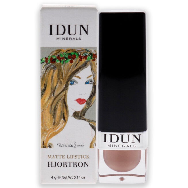 Matte Lipstick - 101 Hjortron by Idun Minerals for Women - 0.14 oz Lipstick, See Description, hi-res image number 0
