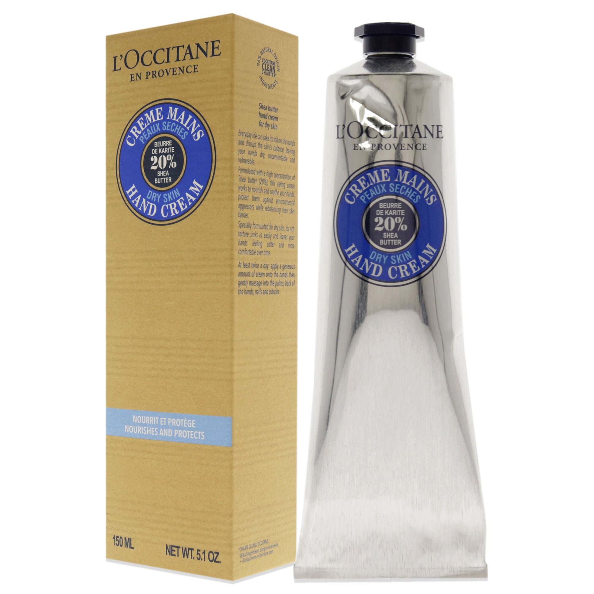 Shea Butter Hand Cream - Dry Skin by LOccitane for Unisex - 5.1 oz Cream, See Description, alternate image number 3